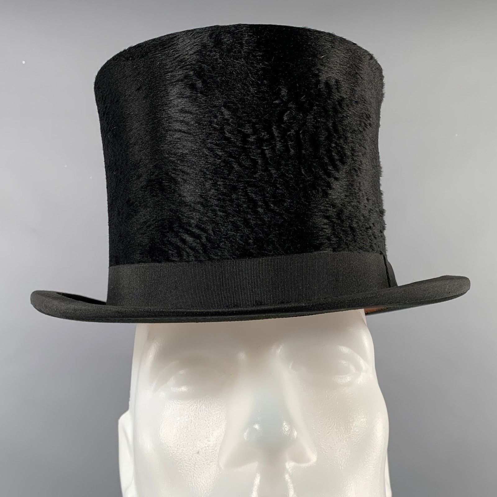 Other SPECIAL MAKE Black Felt Top Hat Size ONE SIZE - 3 Thumbnail