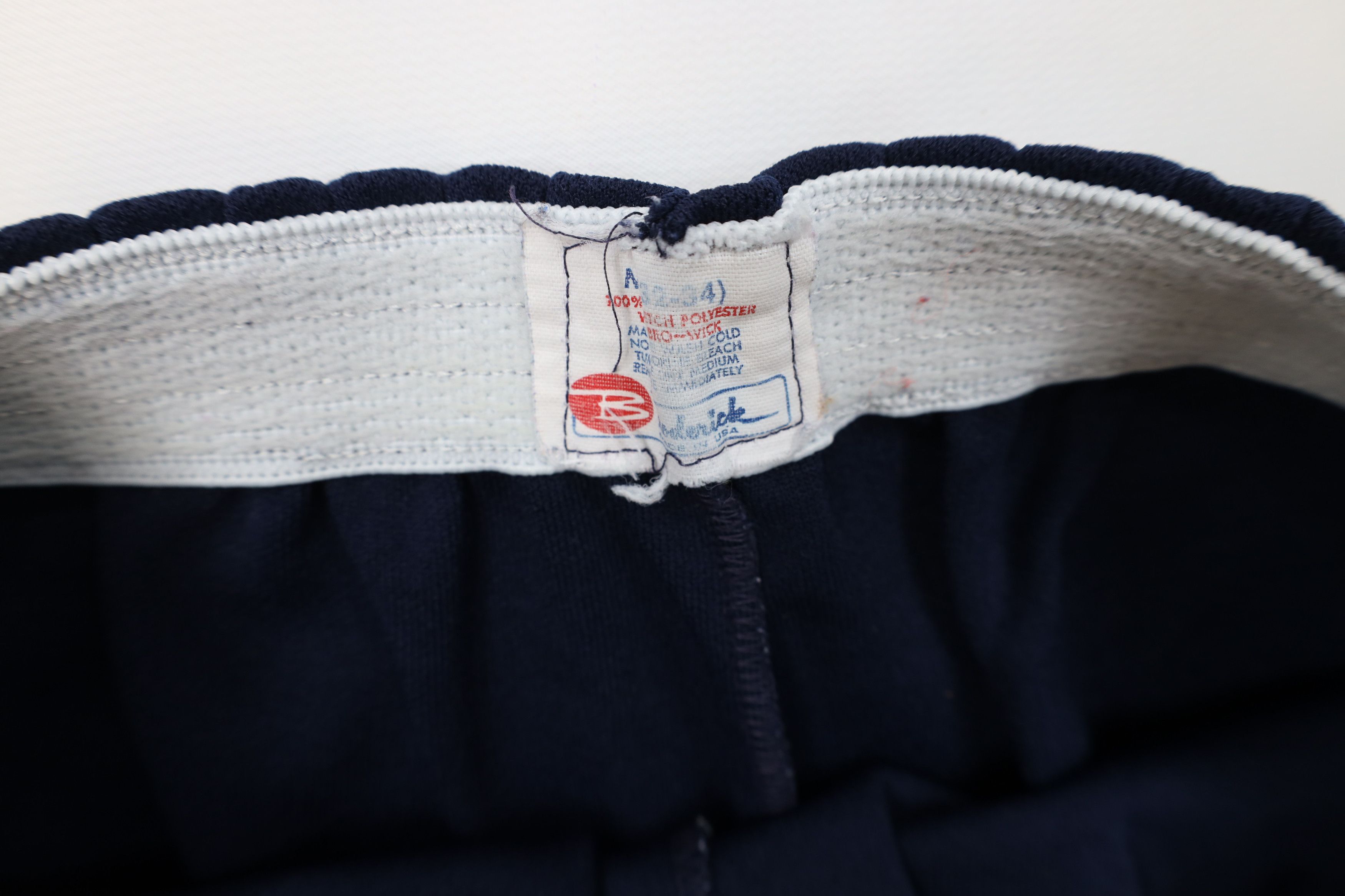 Vintage Vintage 70s Streetwear Jogging Soccer Shorts Blue USA Size 22" - 6 Thumbnail
