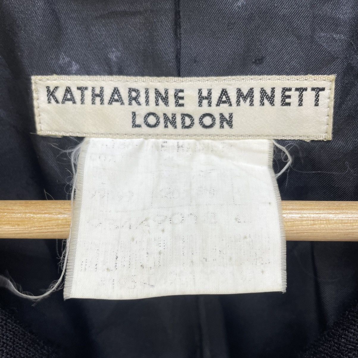 Katharine Hamnett London 💥Vintage Katharine Hammett London Long Jacket Size L / US 10 / IT 46 - 8 Thumbnail