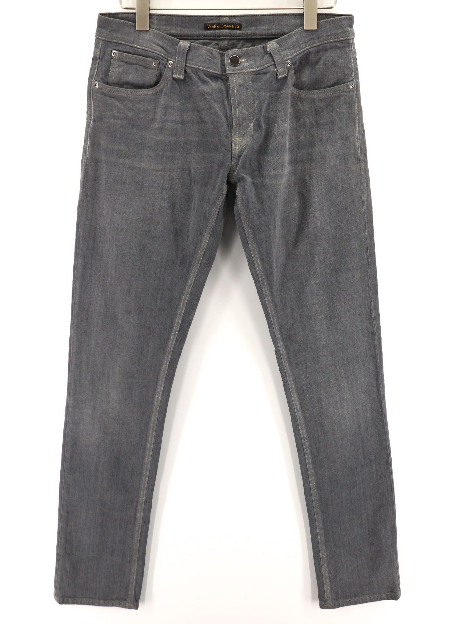 Nudie Jeans TIGHT LONG JOHN W32/L34 Organic Charcoal Leg Zip 80714 Size US 32 / EU 48 - 1 Thumbnail