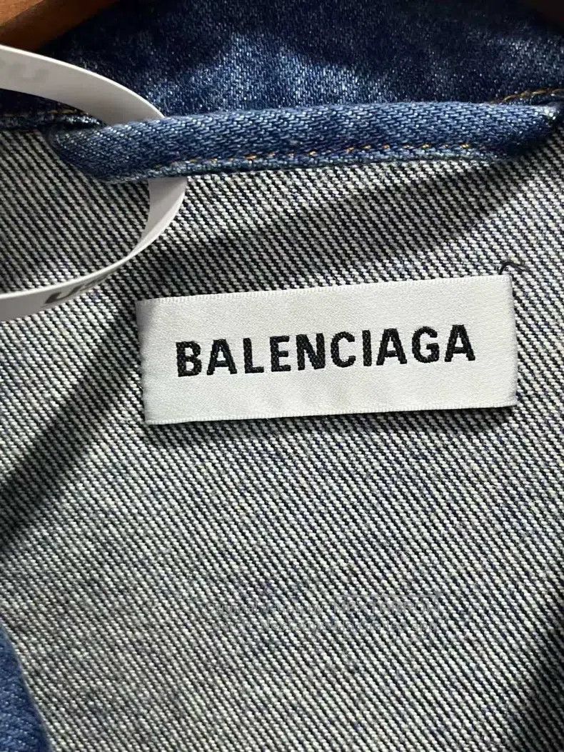 Balenciaga Balenciaga Earth Denim Jacket Size XXS / US 00 / IT 34 - 4 Thumbnail