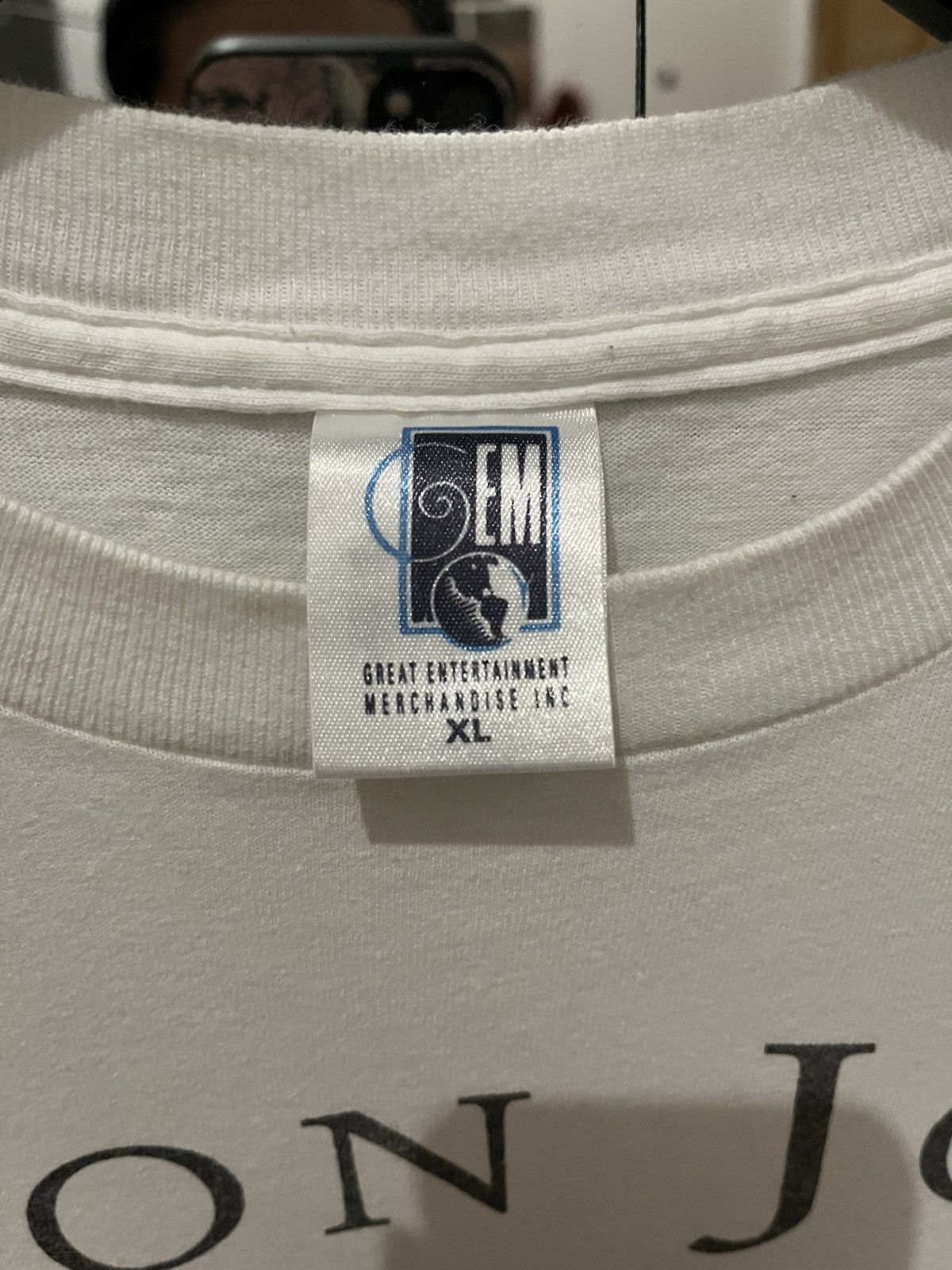 Vintage Vintage elton john 1995 Size US XL / EU 56 / 4 - 3 Thumbnail