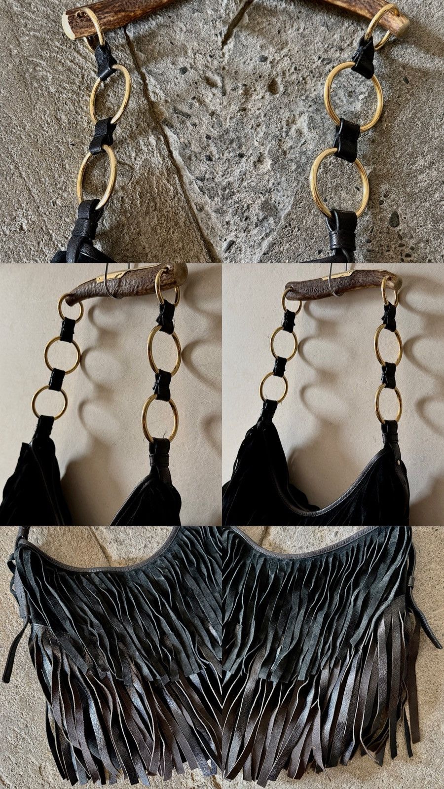 Yves Saint Laurent Archive Yves Saint Laurent - Tom Ford - 2002 Fringe Mombasa Size ONE SIZE - 21 Thumbnail