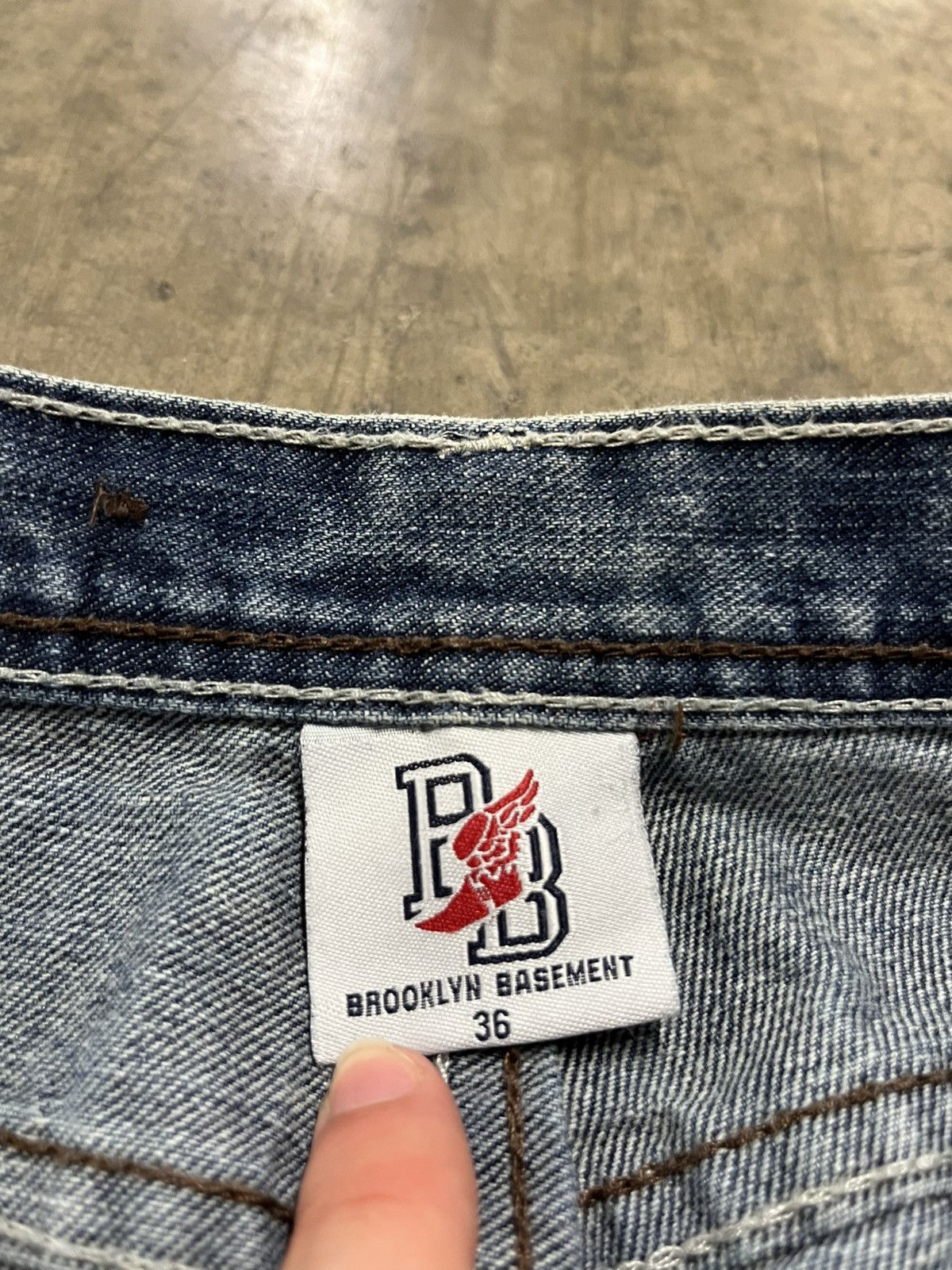 Vintage Y2k baggy fit jorts skater streetwear hype hiphop Size US 34 / EU 50 - 8 Thumbnail