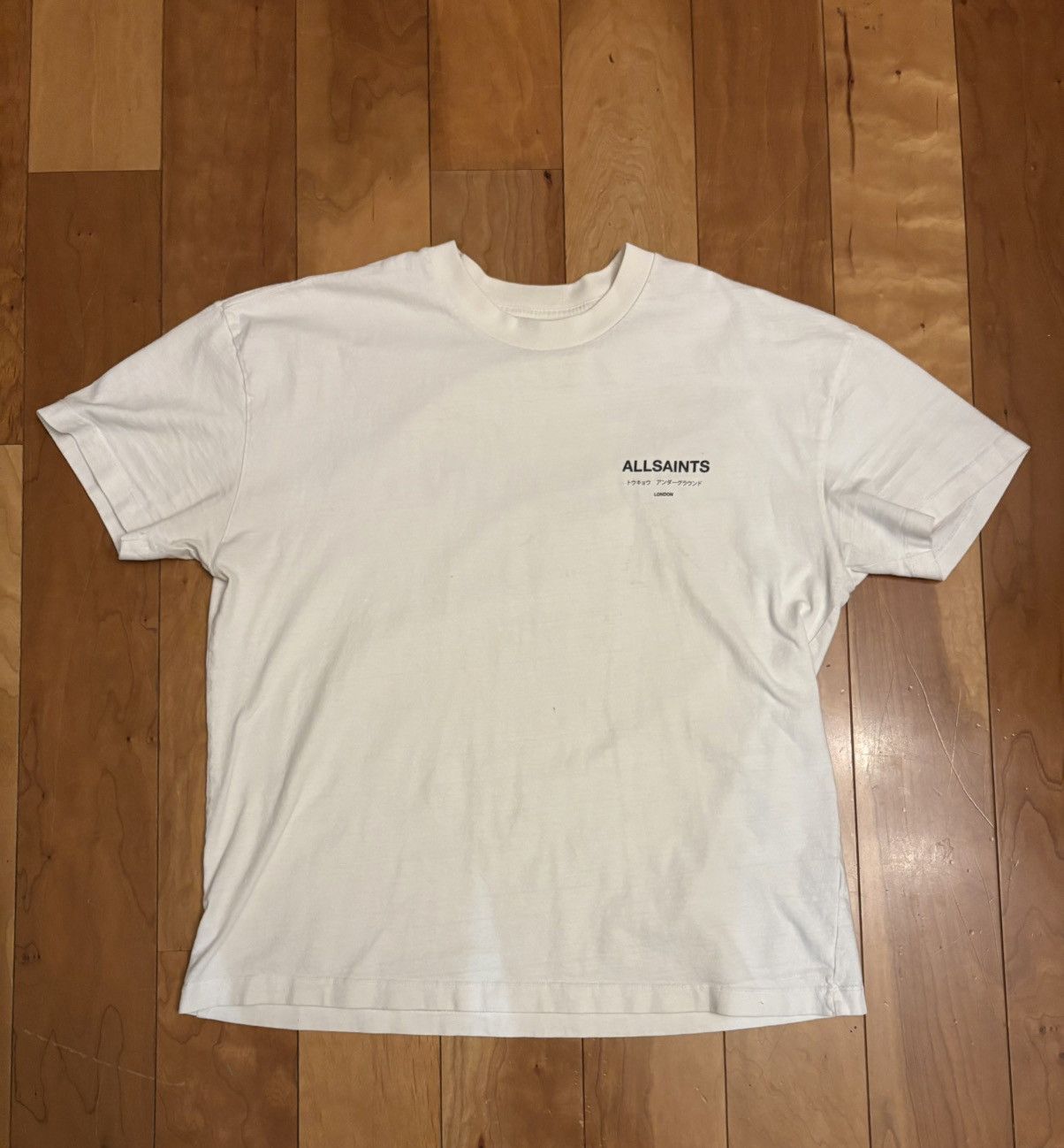 Allsaints White AllSaints t-shirt Size US M / EU 48-50 / 2 - 1 Thumbnail