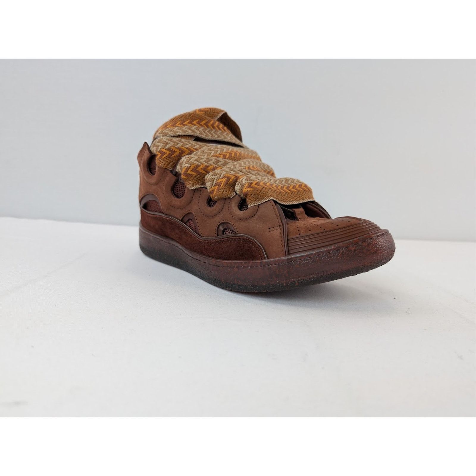 Lanvin o1rshd1 Curb Sneakers in Dark Brown Size US 8 / EU 41 - 2 Thumbnail