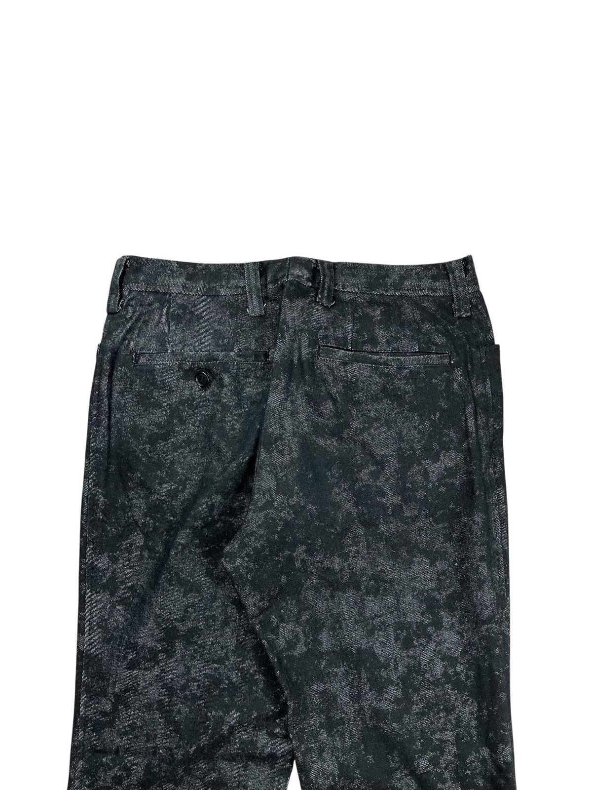 Tornado Mart 2000s Tornado Mart - Mud Wash Jacquard Flared Pants Size US 29 - 3 Thumbnail