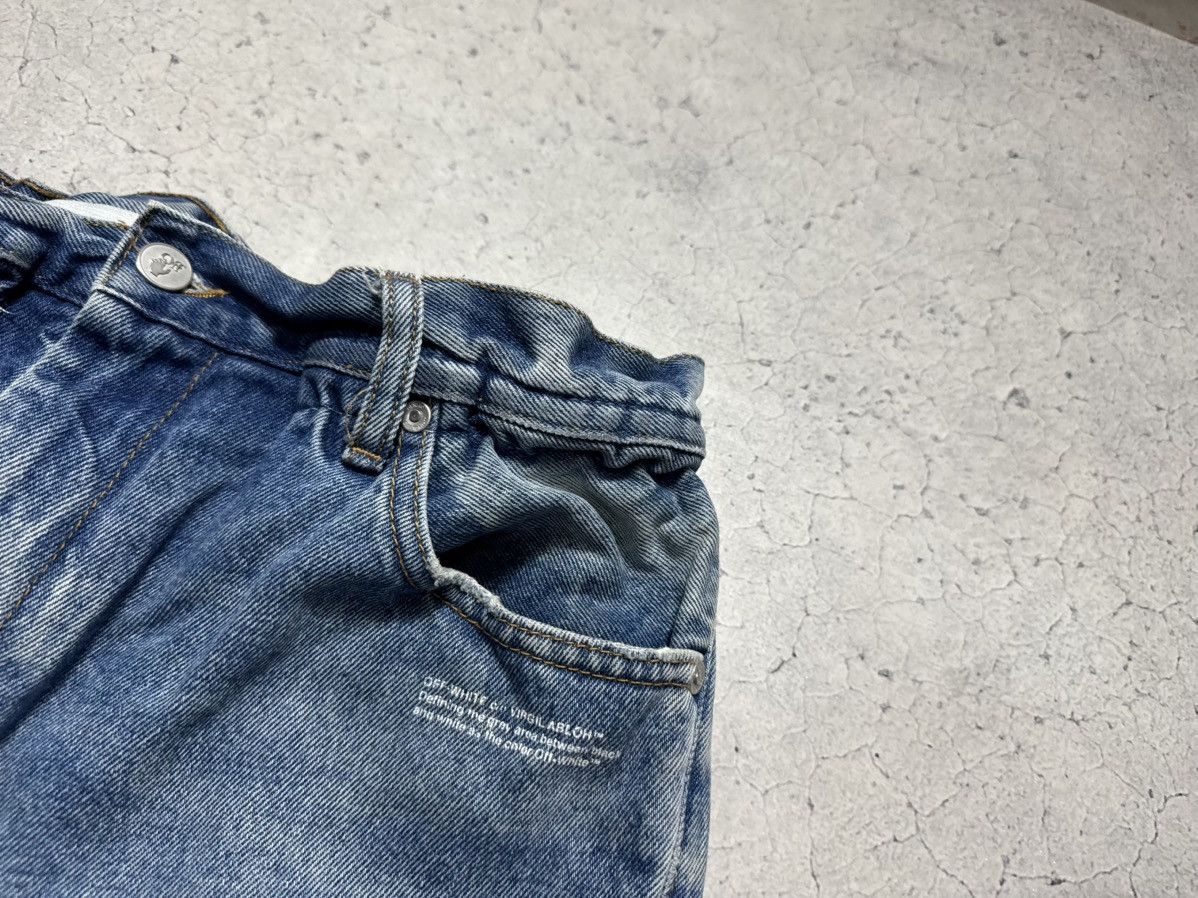 Off-White Off-White Luxury Denim Jeans Size 33 Size US 33 - 7 Thumbnail
