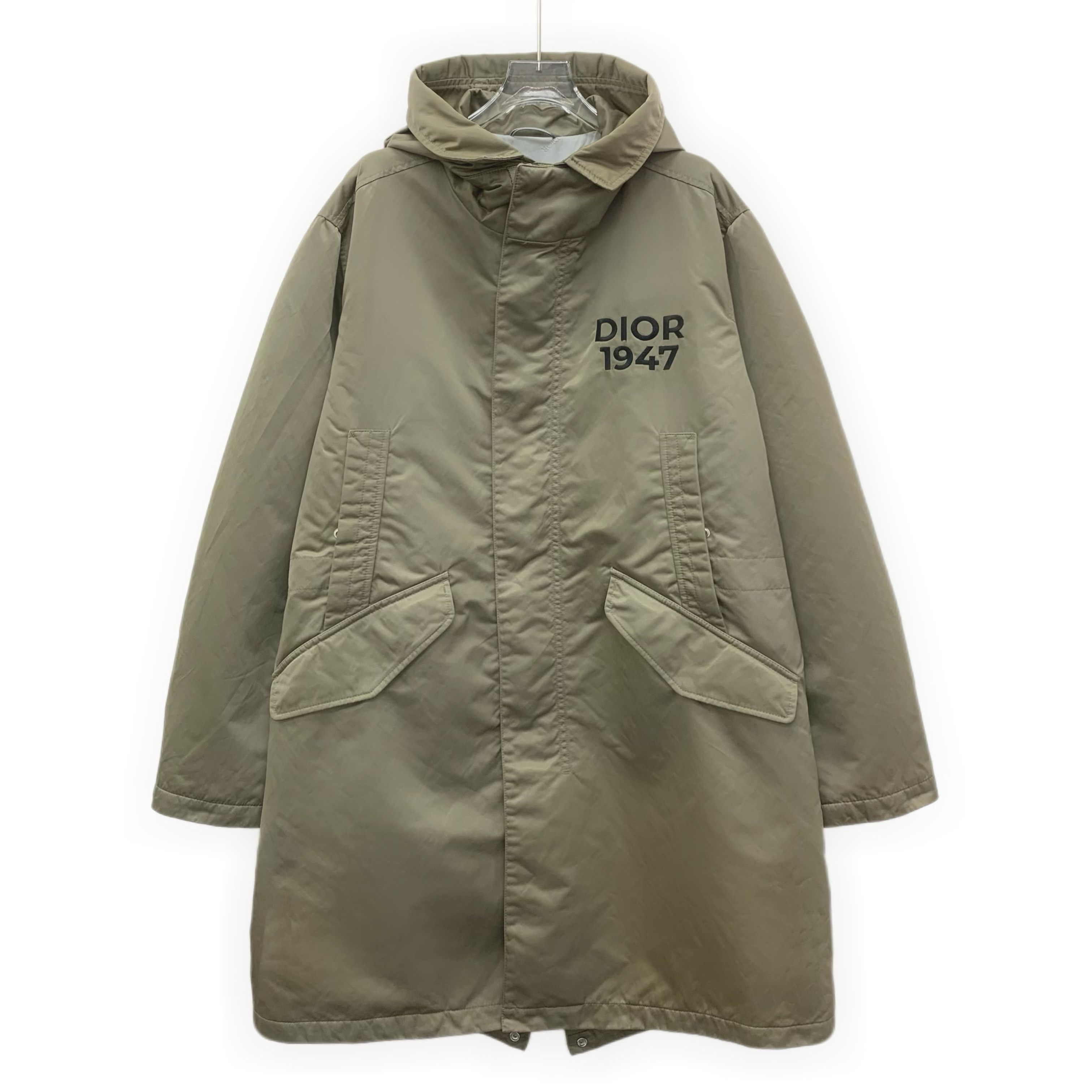 Dior Dior Brown Logo Embroidery Hooded Jacket (M) Size US M / EU 48-50 / 2 - 1 Thumbnail