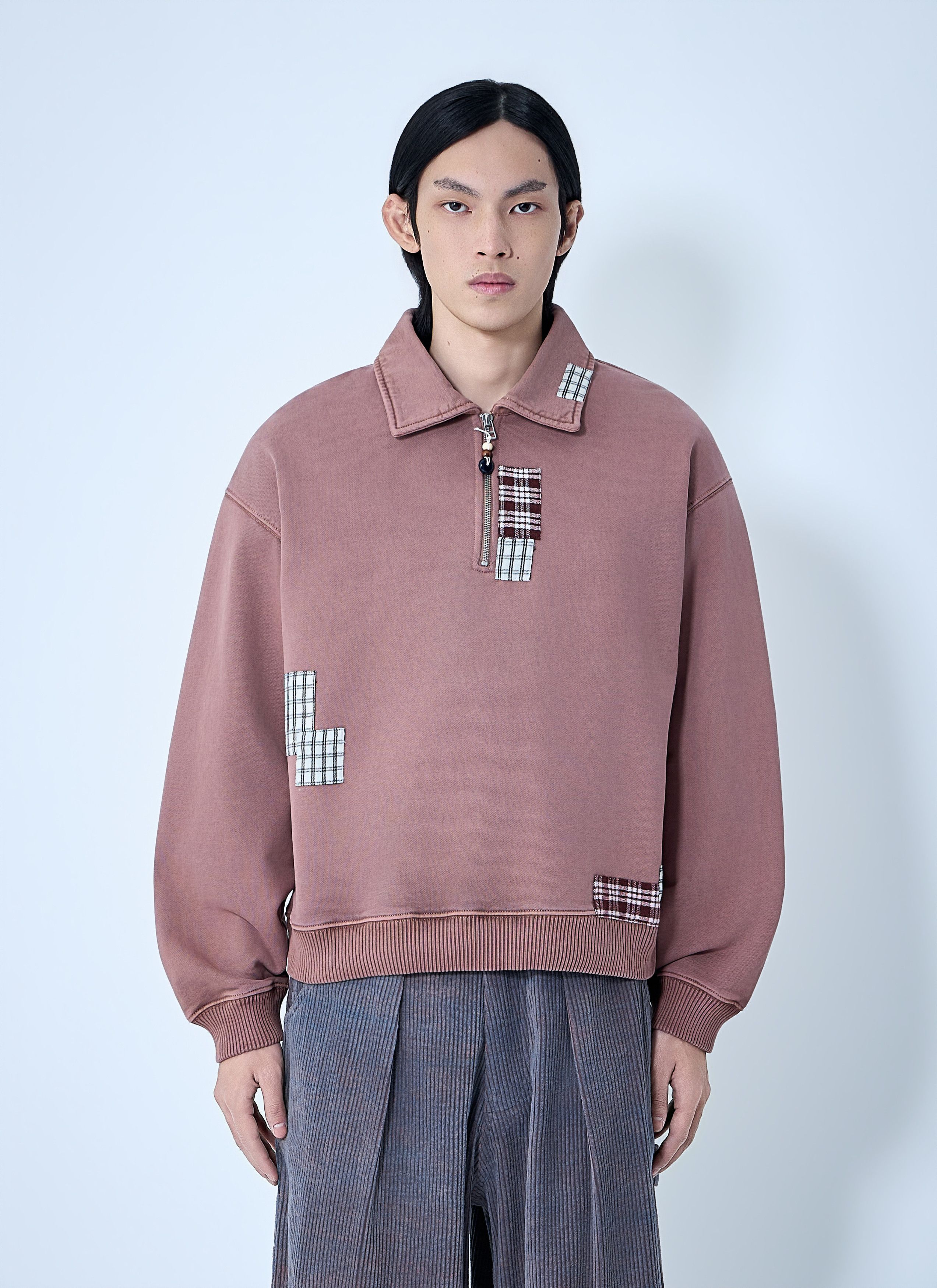 Story Mfg. Geo Patchwork Sweatshirt Size US S / EU 44-46 / 1 - 1 Thumbnail