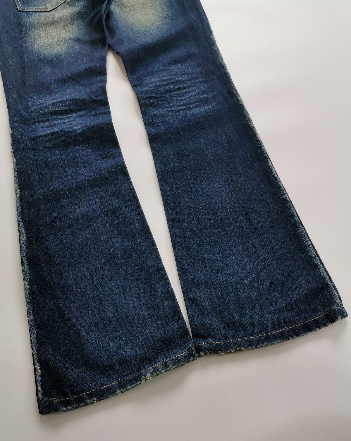 If Six Was Nine Bootcut Flare Gennaro Denim Jeans Size US 31 - 11 Thumbnail