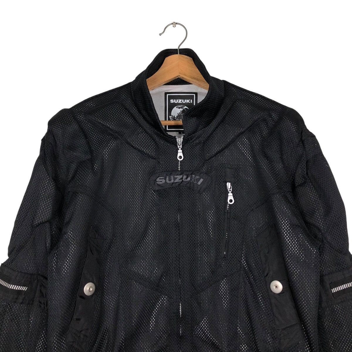 Hein Gericke 🔥VINTAGE BOMBER BIKER RACING JACKET SUZUKI BIG LOGO SPELL Size US L / EU 52-54 / 3 - 4 Thumbnail