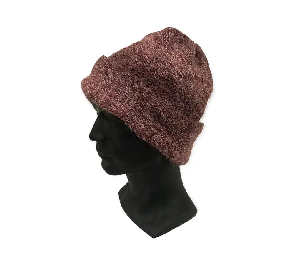 Vintage Japanese Brand Plain Beanie Hat Size ONE SIZE - 1 Thumbnail