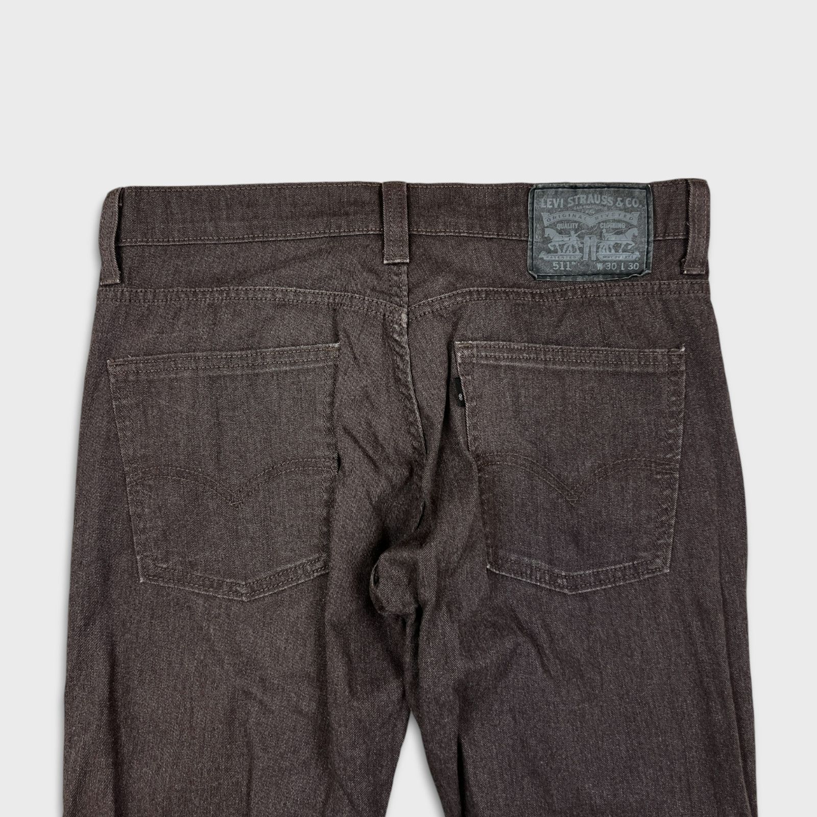 Levi's × Vintage Levi's 511 Jeans Mens 30x30 Slim Fit American Trousers Pants Size US 30 / EU 46 - 5 Thumbnail