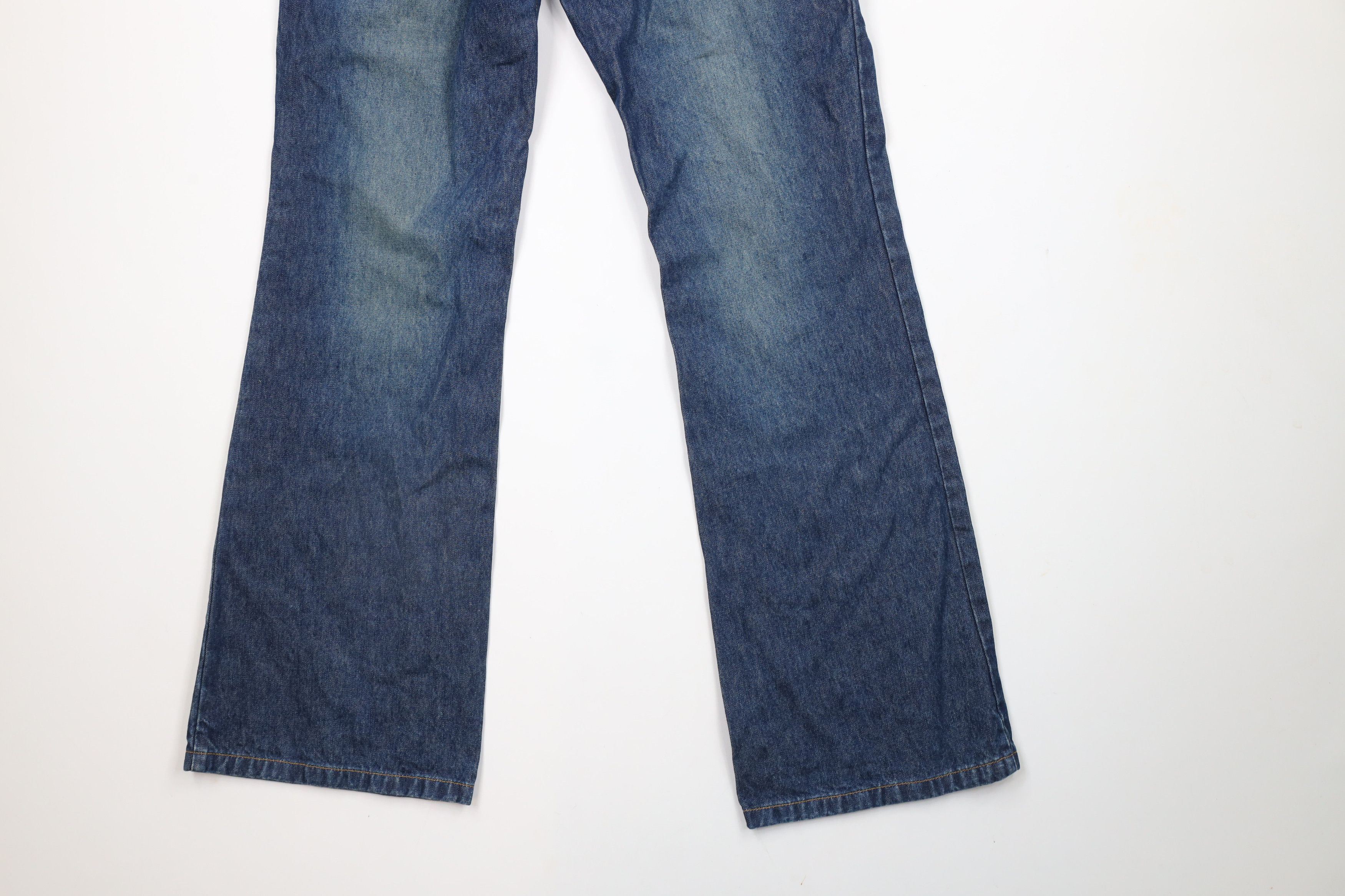 Tommy Hilfiger × Vintage Vintage Y2K 2002 Tommy Hilfiger Wide Leg Denim Jeans Blue Size 28" / US 6 / IT 42 - 12 Thumbnail