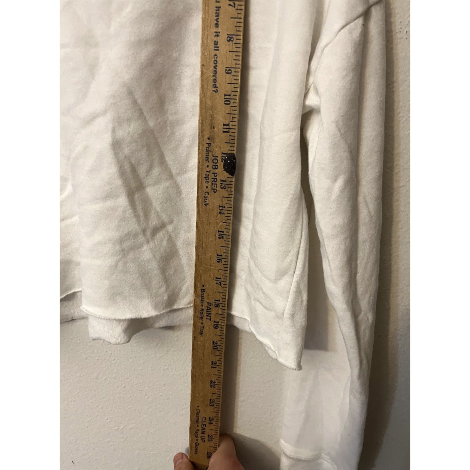 Vintage Aero Sweatshirt Pullover Womens Crop M White Logo Hooded Long Sleeve Casual Knit Cotton Blend Polyester Blend Size M / US 6-8 / IT 42-44 - 4 Thumbnail