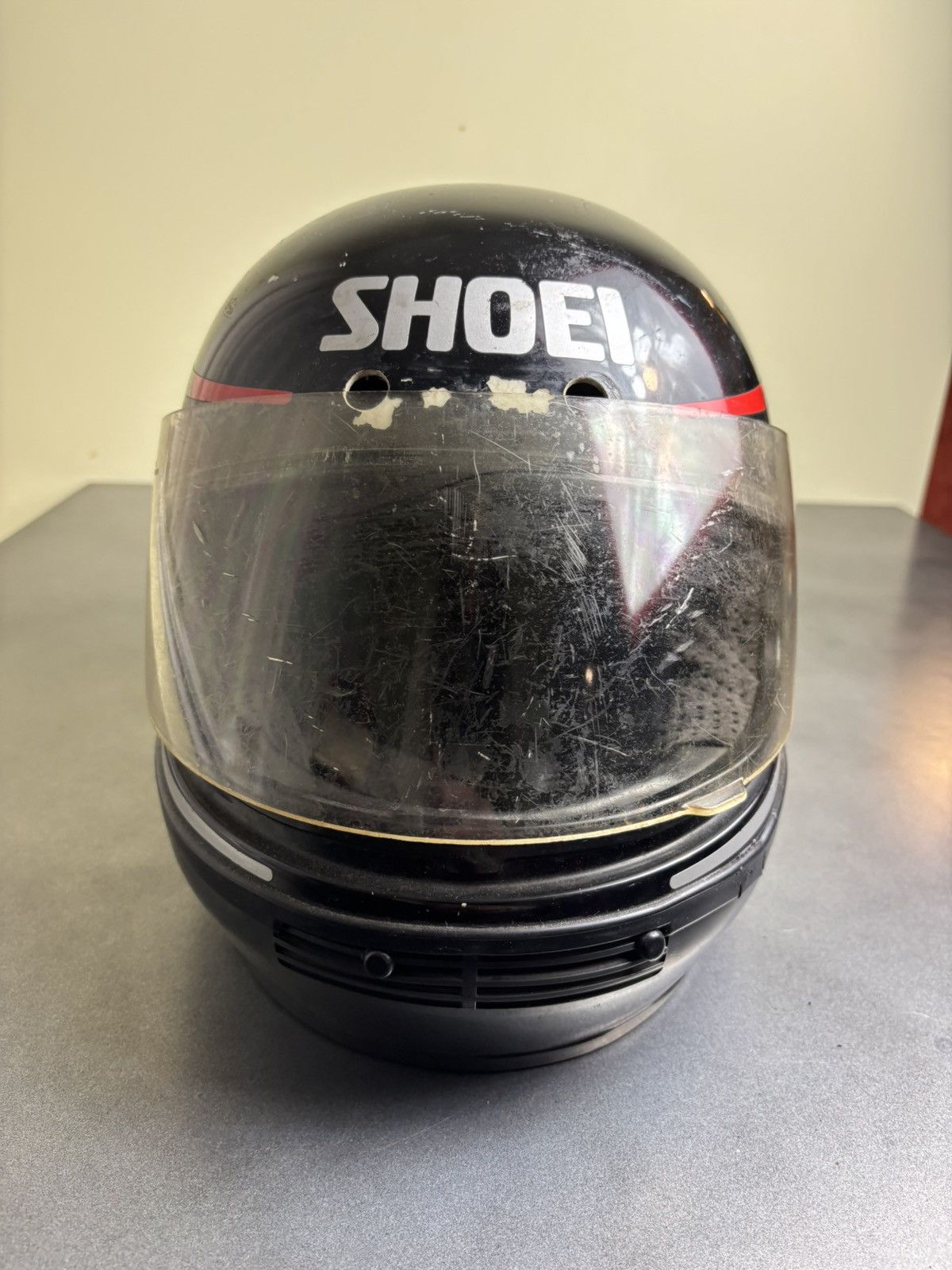 Harley Davidson × Indian Motorcycle × Vintage 1980s Shoei TF-280 Helmet 80s Vintage Motorcycle Racing Cap Size ONE SIZE - 12 Thumbnail