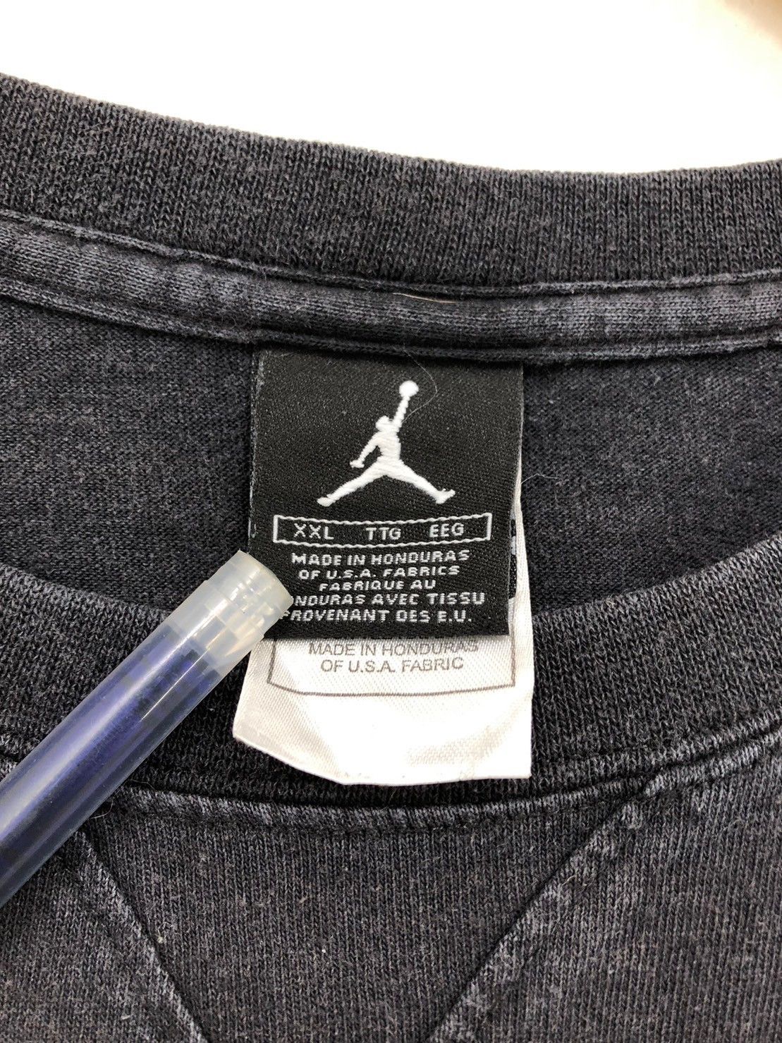 Jordan Brand × Nike × Vintage Vintage Nike Jordan Brand shirt wts01 Size US XXL / EU 58 / 5 - 10 Thumbnail