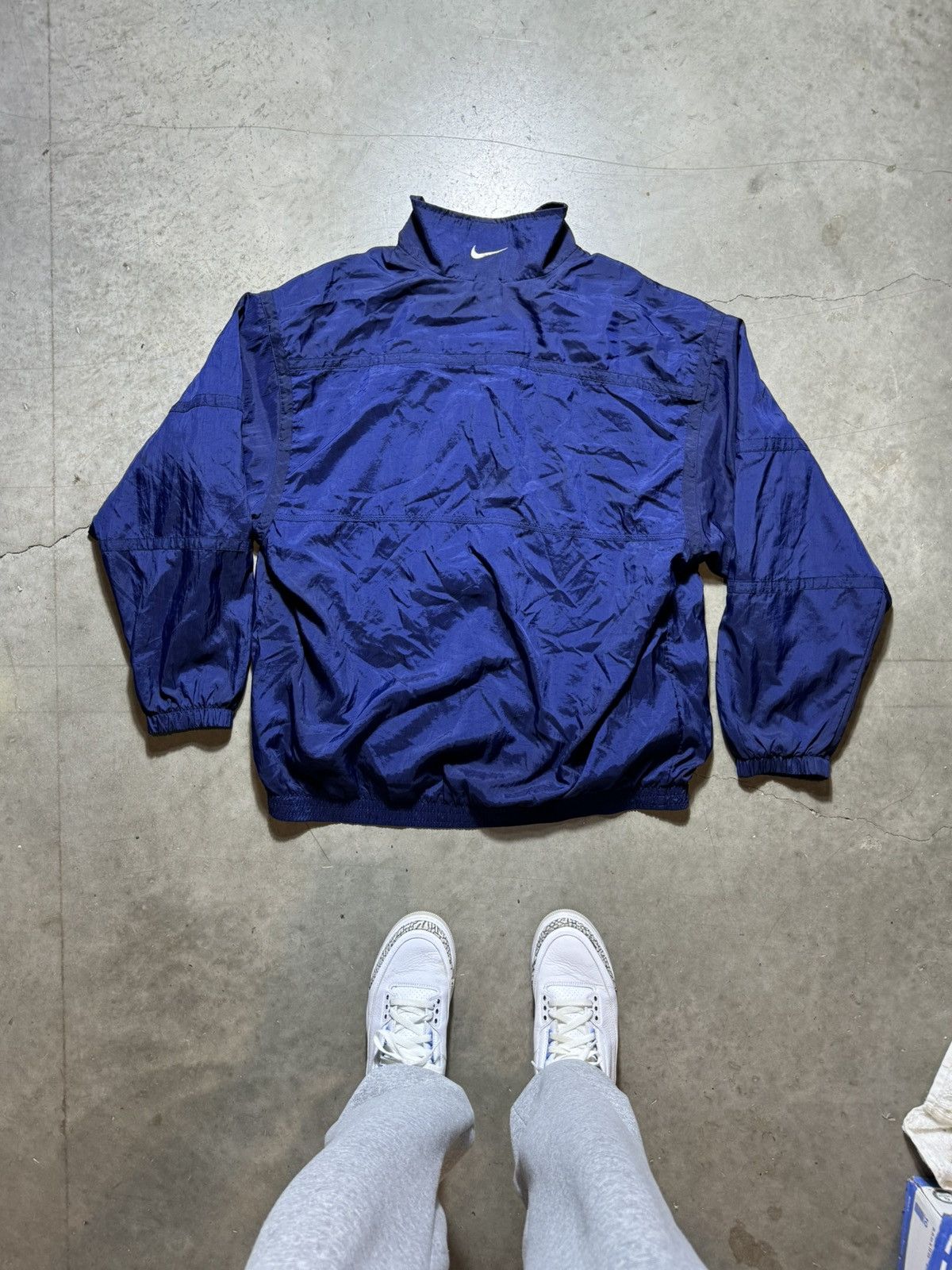 Nike × Vintage Vintage Nike UVA Virginia Cavaliers Basketball Jacket sz XL Size US XL / EU 56 / 4 - 9 Thumbnail