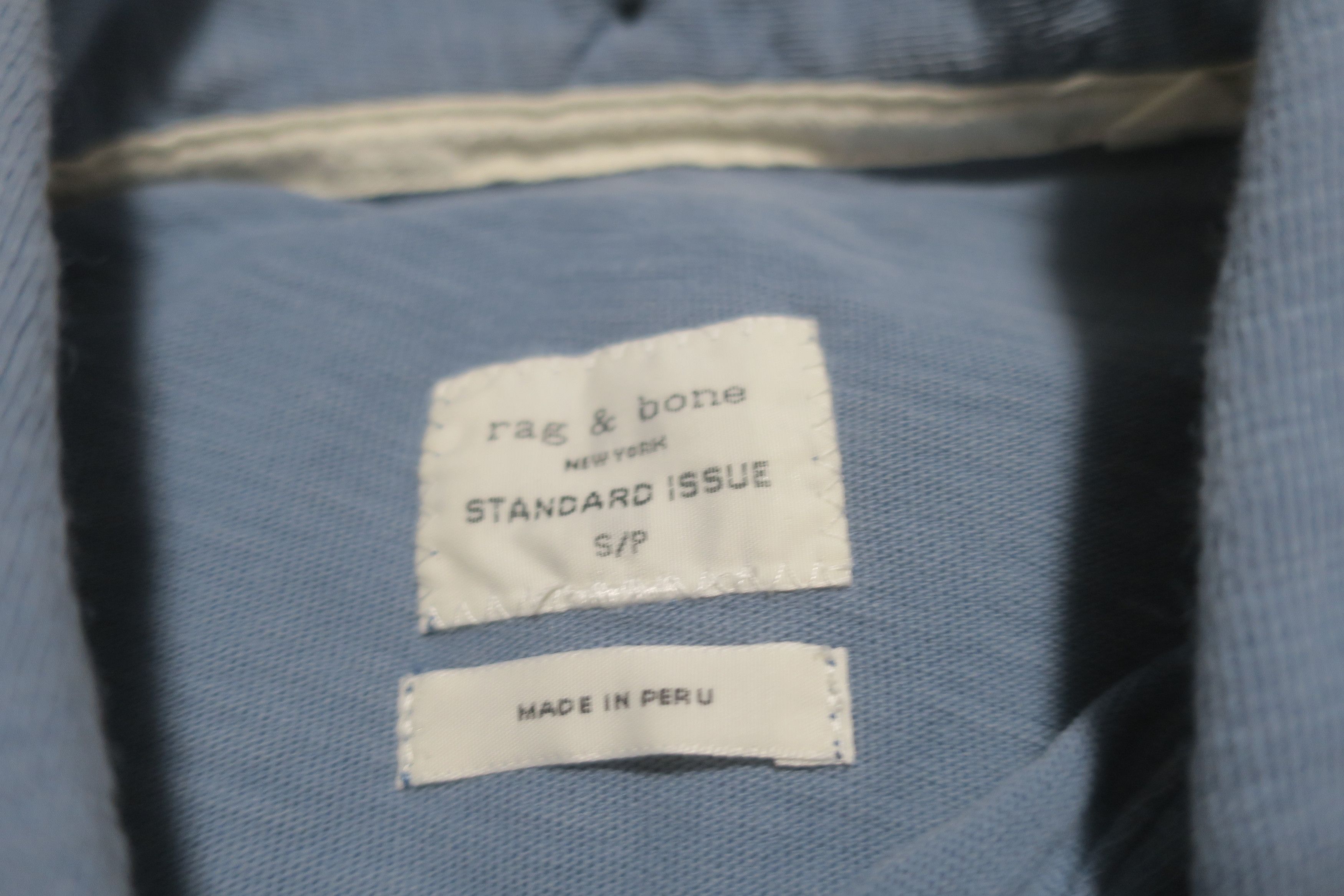 Rag & Bone Standard Issue Men's Polo Shirt Size S Size US S / EU 44-46 / 1 - 2 Thumbnail