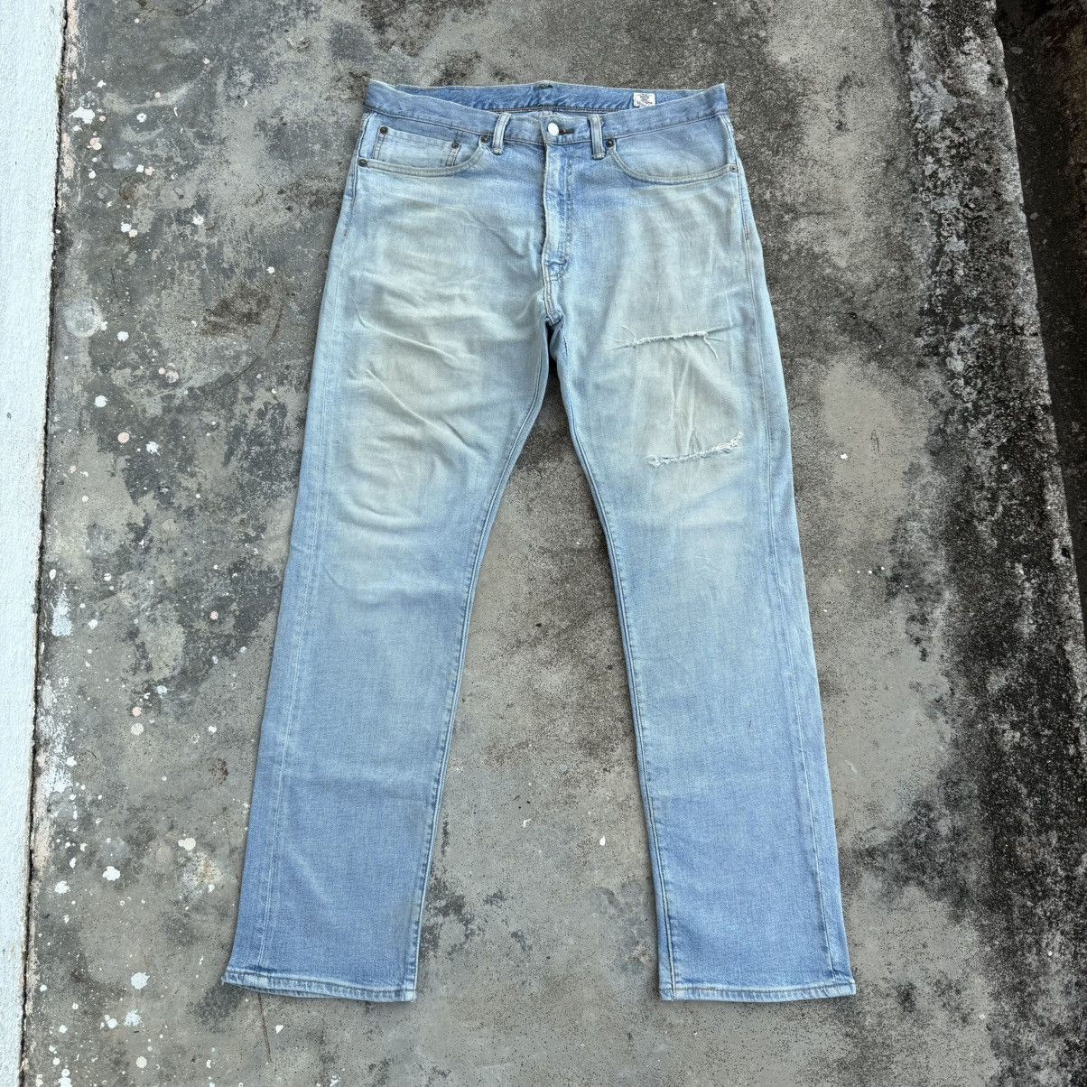 Levi's Vintage Clothing VINTAGE LEVI’S 505 WHITE OAK FADED JEAN DENIM PANTS Size US 36 / EU 52 - 2 Thumbnail