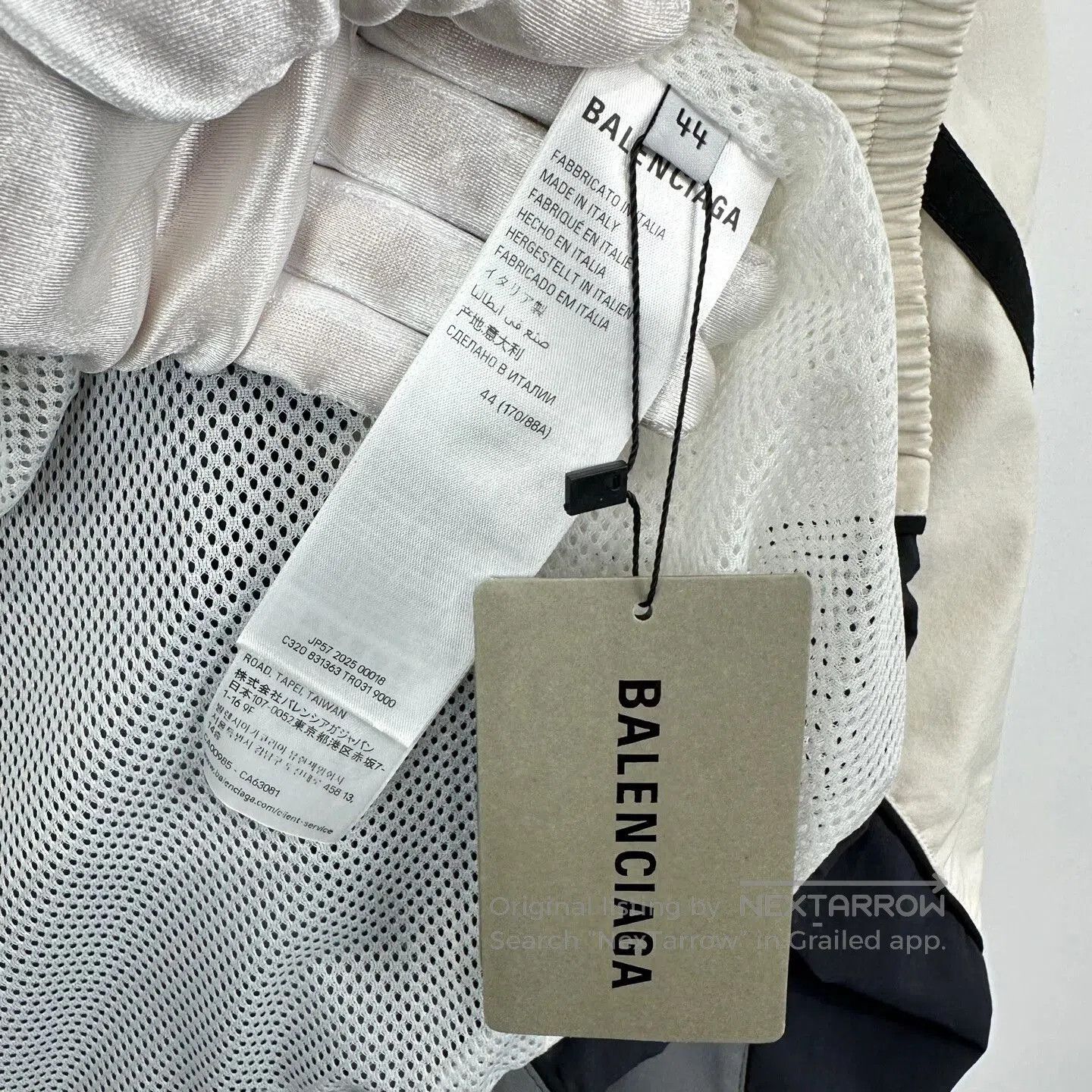 Balenciaga Balenciaga Color-Block Distressed Jacket. Size US S / EU 44-46 / 1 - 6 Thumbnail