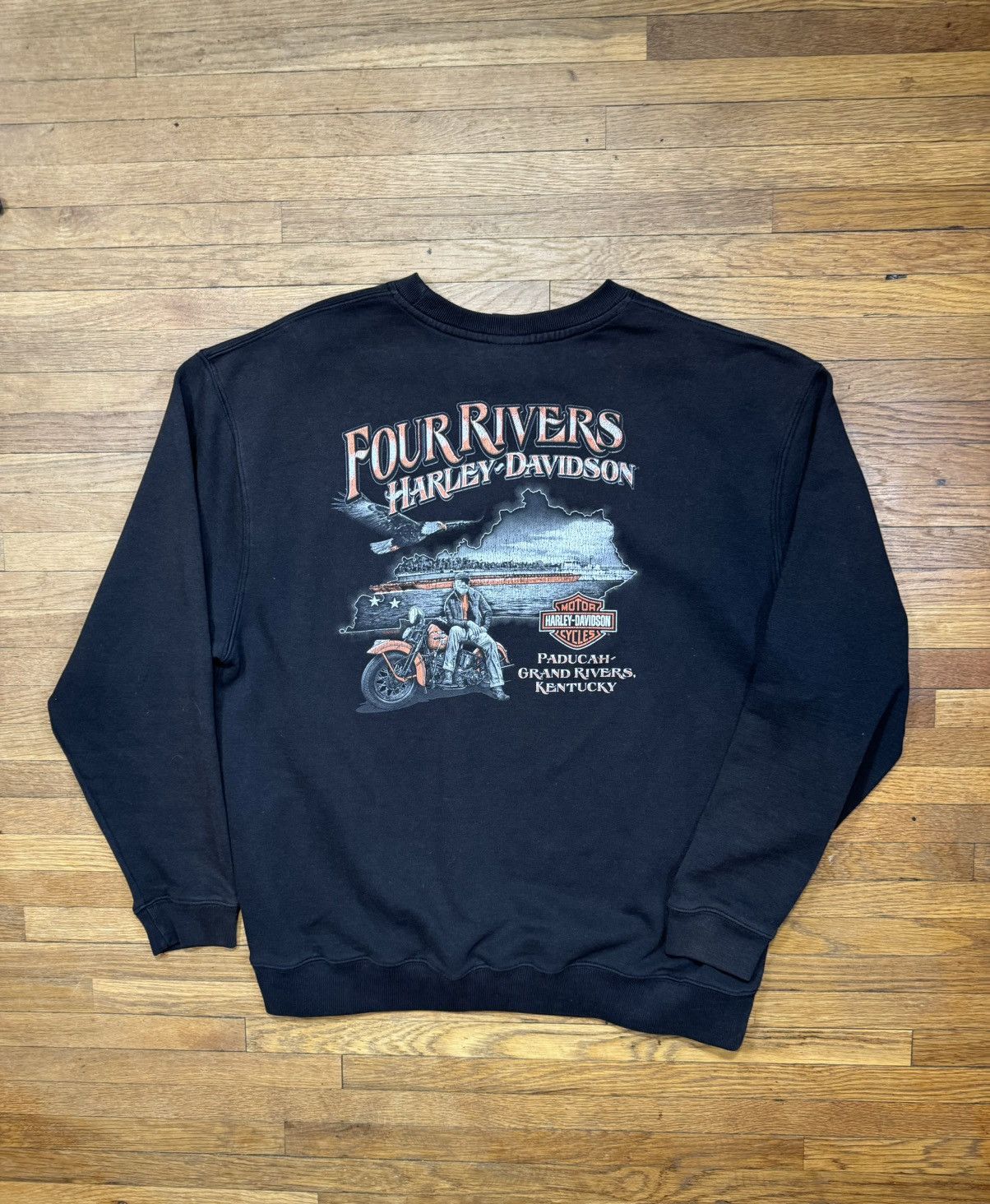 Harley Davidson Harley Davidson Sweatshirt Size US XL / EU 56 / 4 - 2 Thumbnail