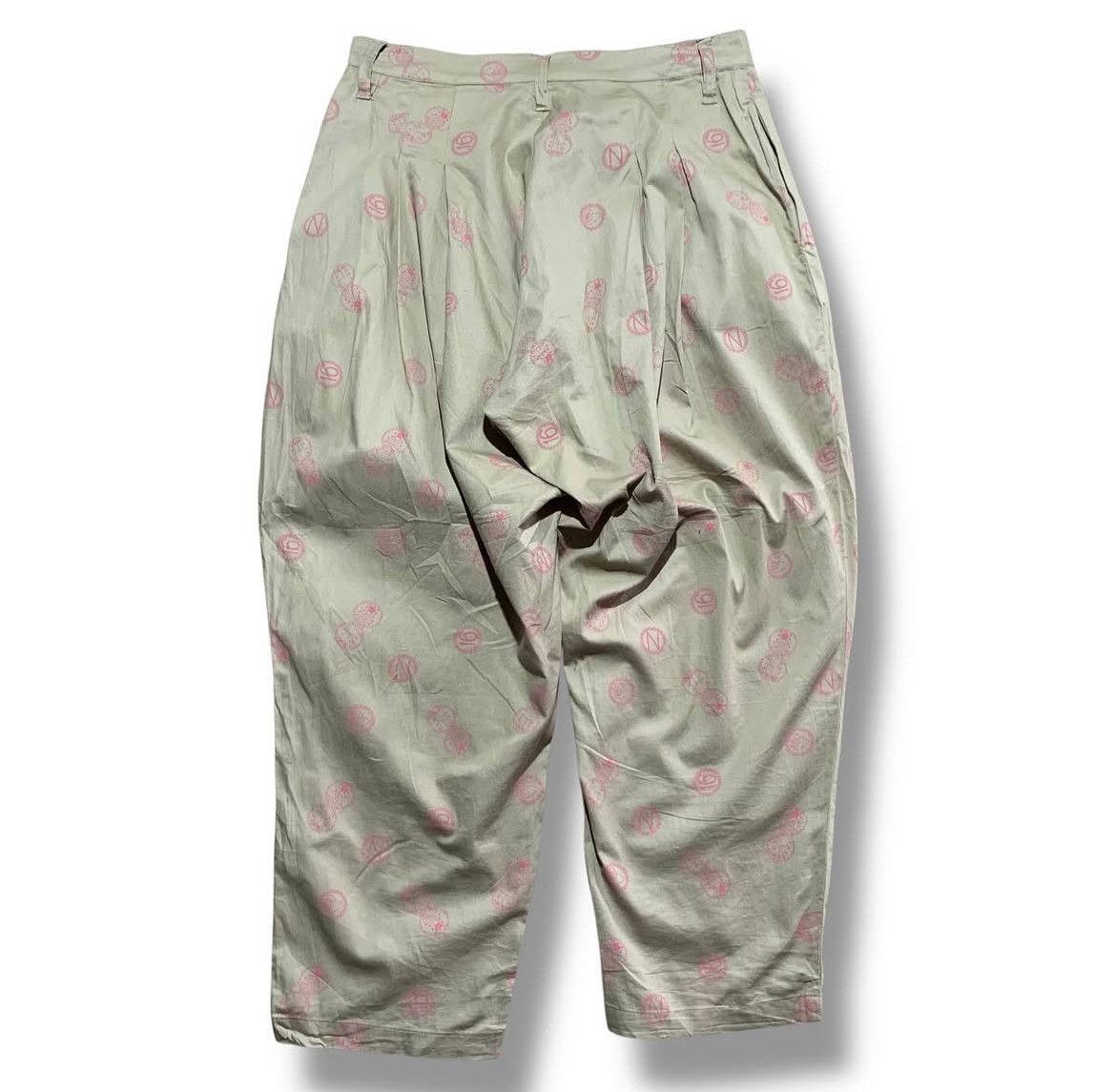 Ne-Net 2000s Ne-net by Issey Miyake Anniv 16th Printed Pants y2k Size US 29 - 2 Thumbnail