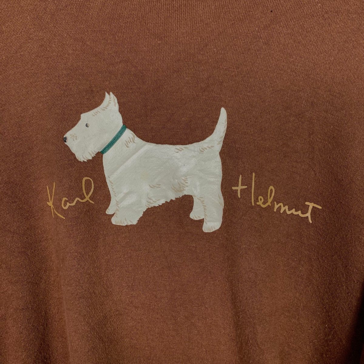 Karl Helmut KARL HELMUT Puppies Logo Crewneck Sweatshirts #1908-C83 Size US M / EU 48-50 / 2 - 10 Thumbnail
