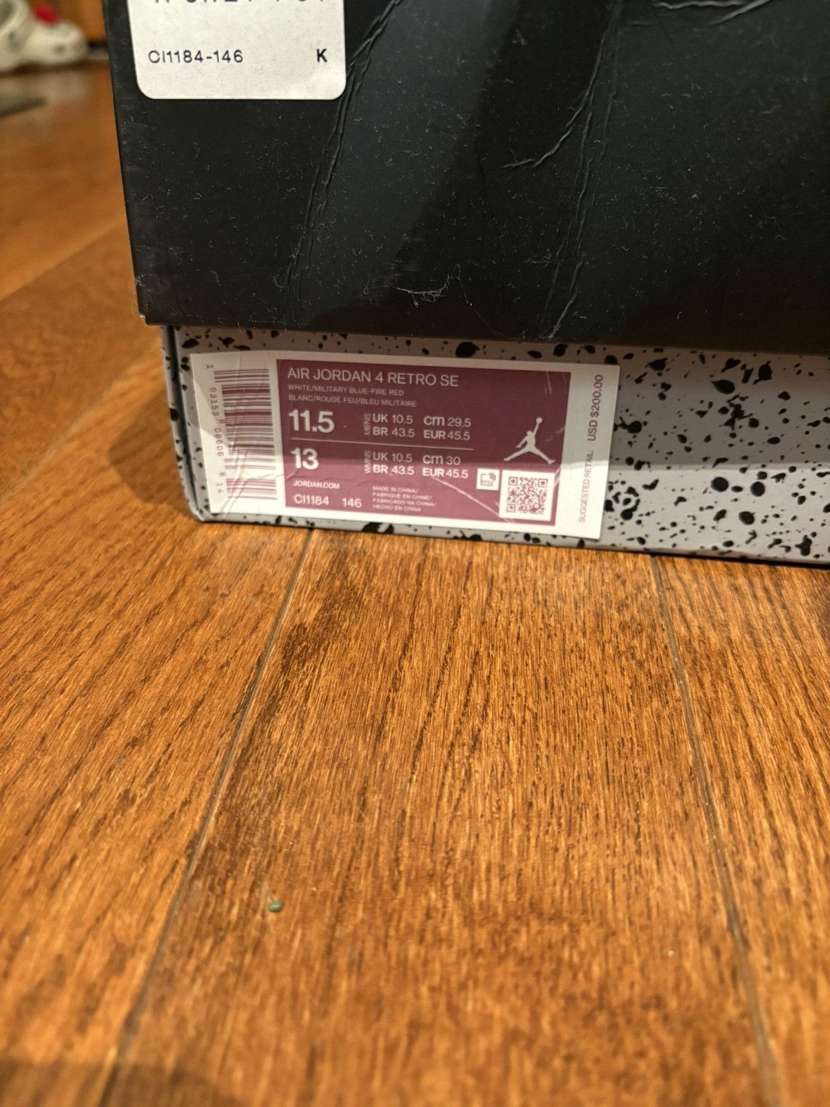 Jordan Brand × Nike Nike Air Jordan 4s What The Size US 11.5 / EU 44-45 - 6 Thumbnail