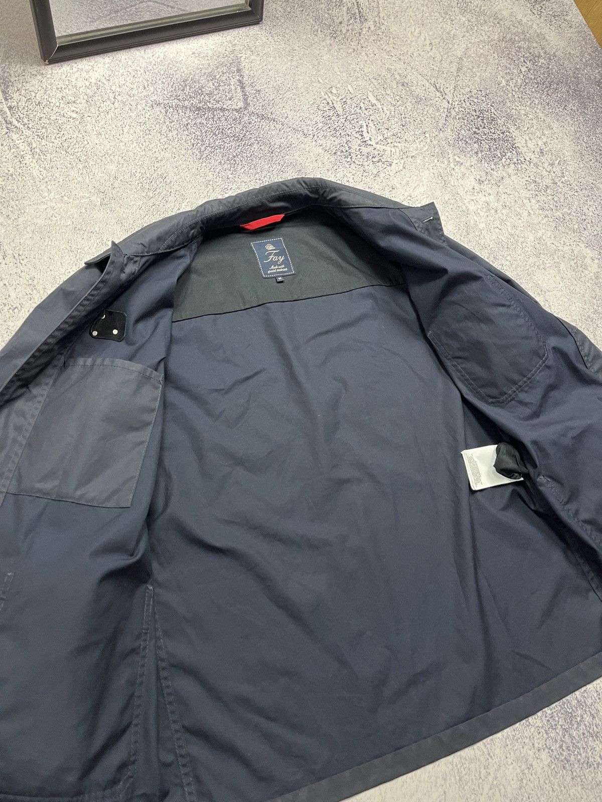 Fay Fay Men’s Bomber Jacket Luxury Coat Overshirt Size Medium Size US M / EU 48-50 / 2 - 9 Thumbnail