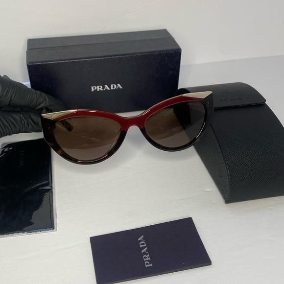 Prada New - PRADA SPR 03W Cateye Sunglasses Size ONE SIZE - 7 Thumbnail