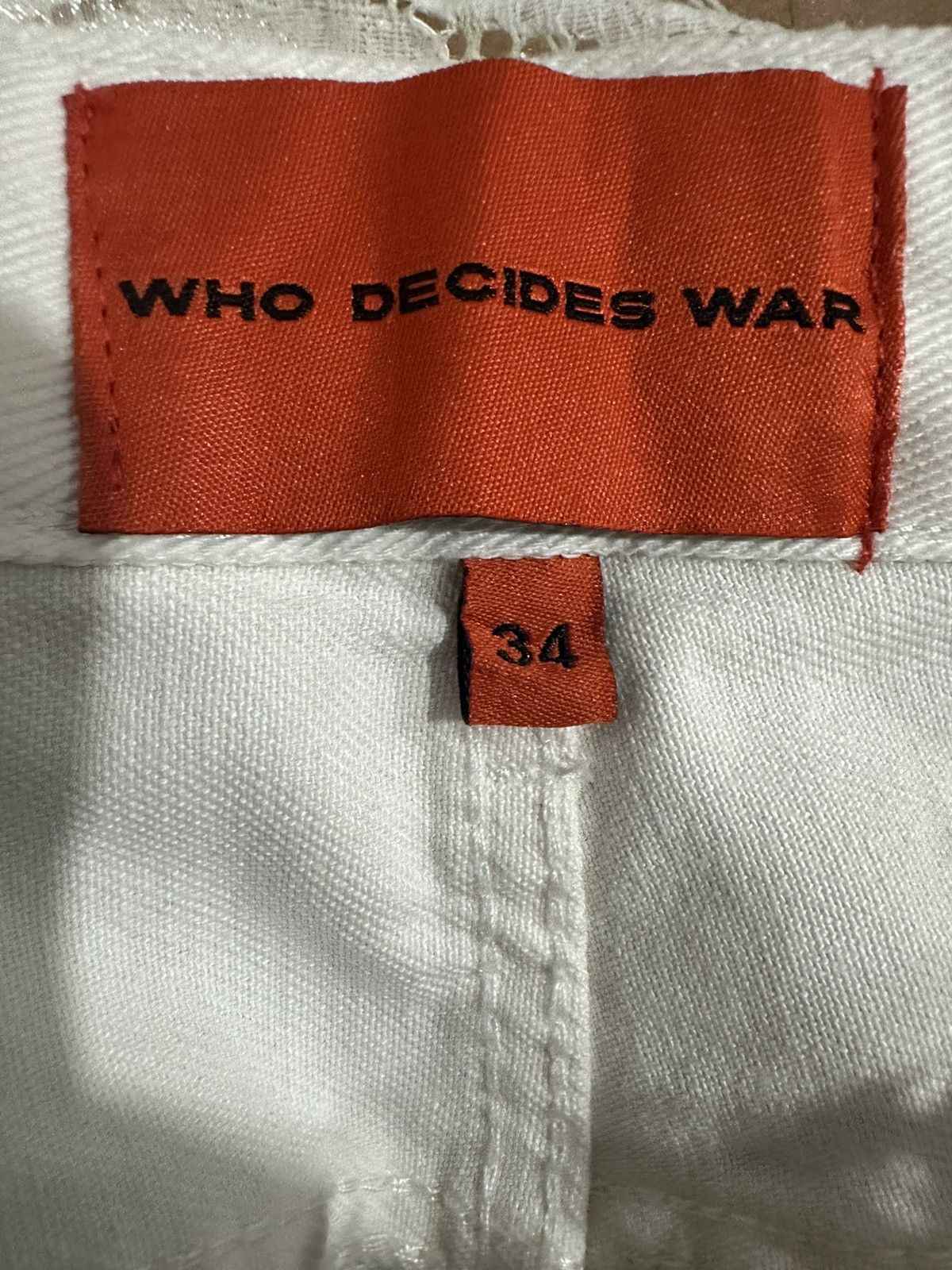 Who Decides War WHO DECIDES WAR ALTAR LACE DENIM Size US 34 / EU 50 - 7 Thumbnail