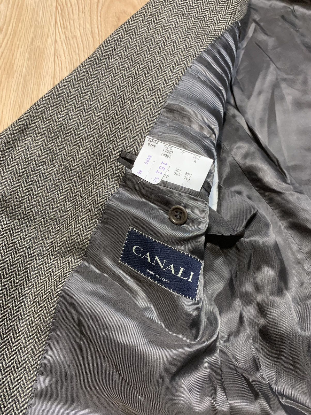 Canali Canali Made In Italy Blazer Jacket Size 52R - 18 Thumbnail