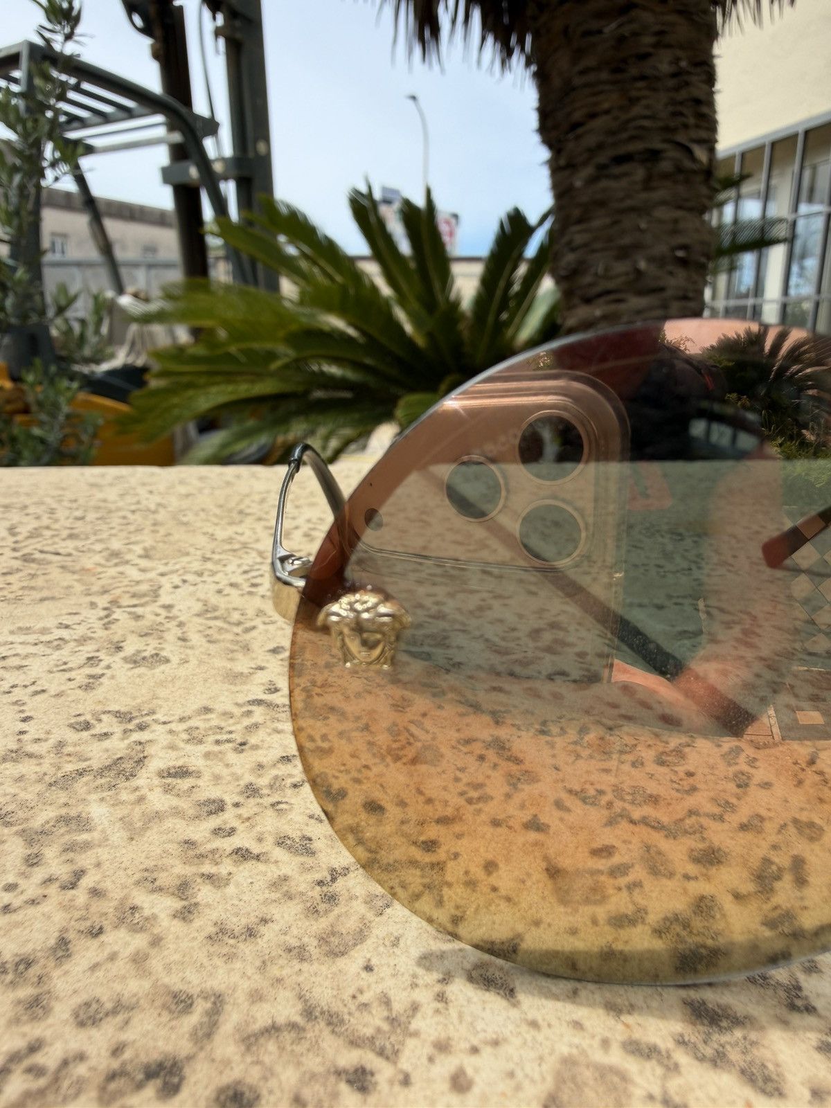 Versace Versace Sunglasses Gold mod.2176 Medusa Size ONE SIZE - 3 Thumbnail