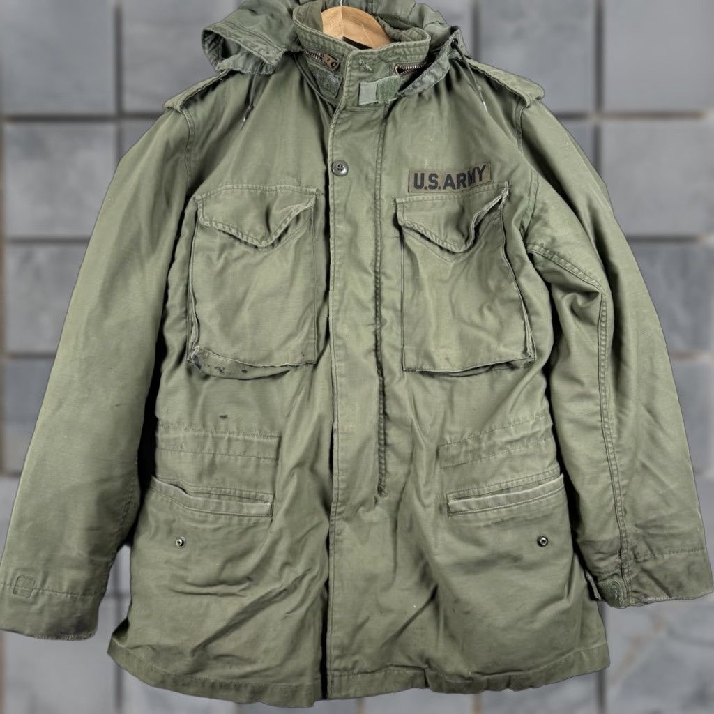 Vintage VINTAGE US Army M65 Jacket Quilted Liner Cold Weather Green M Mens 90s Grunge Size US M / EU 48-50 / 2 - 1 Thumbnail