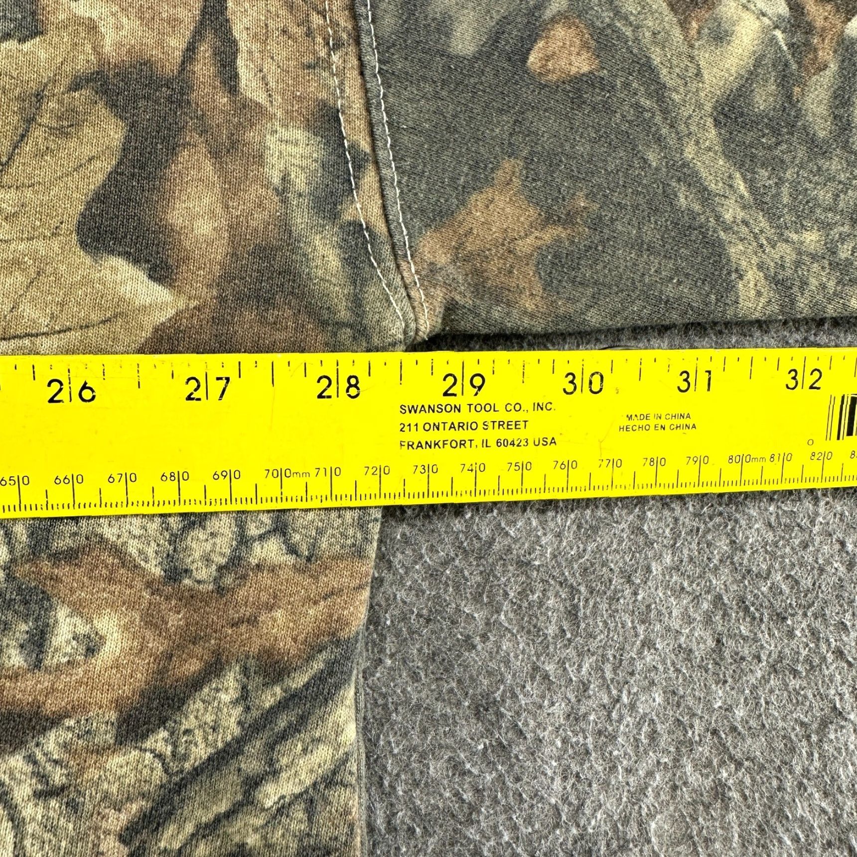 Jerzees VINTAGE Realtree Camo Sweatshirt Mens 3XL Pullover Advantage Timber Cotton 90s Size US XXL / EU 58 / 5 - 6 Thumbnail
