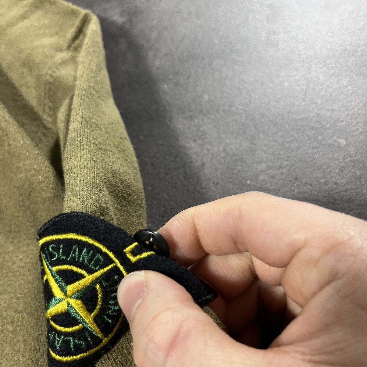 Stone Island Vintage Stone Island Massimo Osti Knit Sweater Drill Casual Size US M / EU 48-50 / 2 - 9 Thumbnail