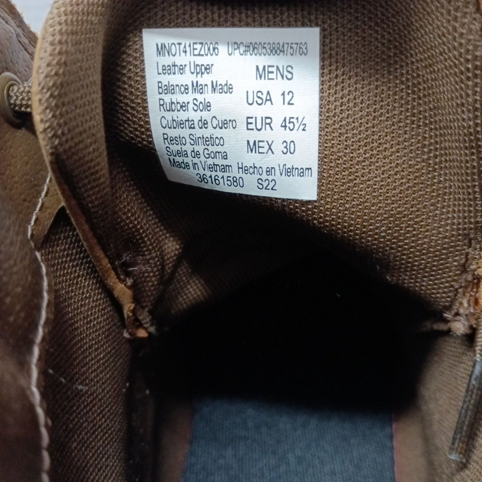 Other Ozark Trail Men's Range Mountain Hiking Boots Size 12 Brown Size US 12 / EU 45 - 6 Thumbnail