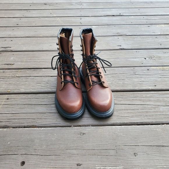 Red Wing Red Wing Shoes 8" Supersole 953 Brown Leather Lace-up Work S Size US 5 / IT 35 - 4 Thumbnail