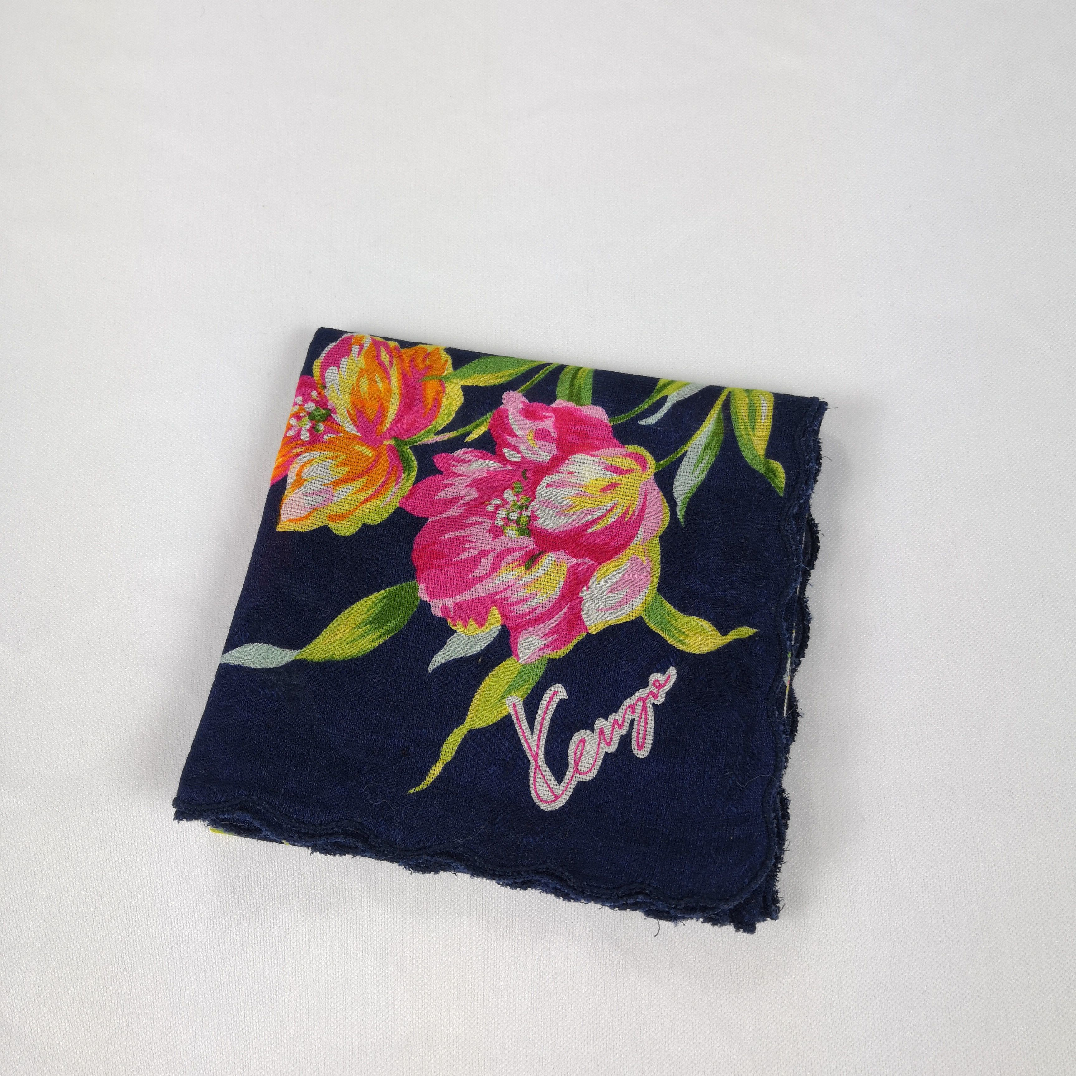 Kenzo Vintage Kenzo Bandana Handkerchief Neckerchief Size ONE SIZE - 4 Thumbnail