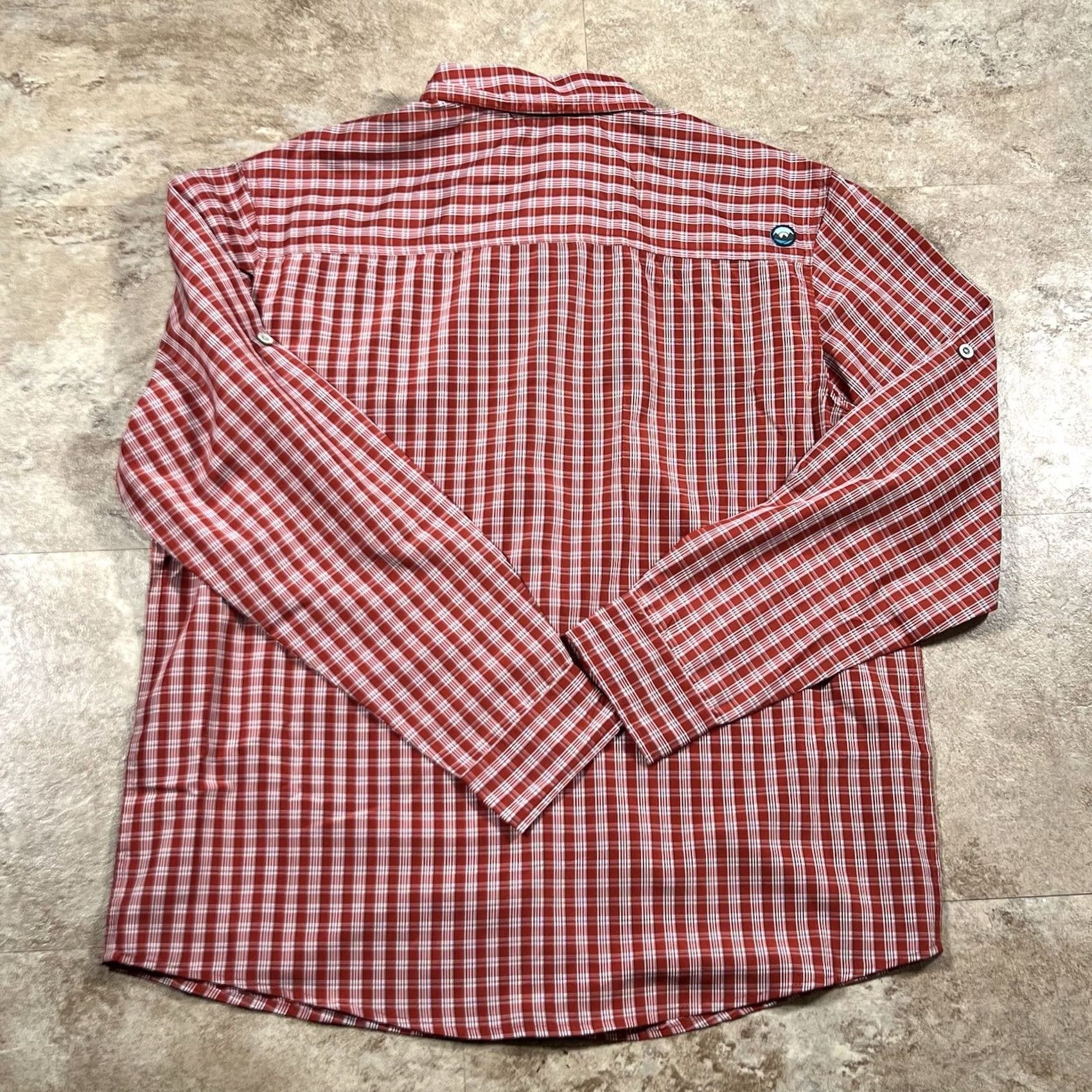 Wrangler Brand New Wrangler Outdoor Series Button-Up Plaid Shirt L Red Mens Long Sleeve Size L Size US L / EU 52-54 / 3 - 2 Thumbnail