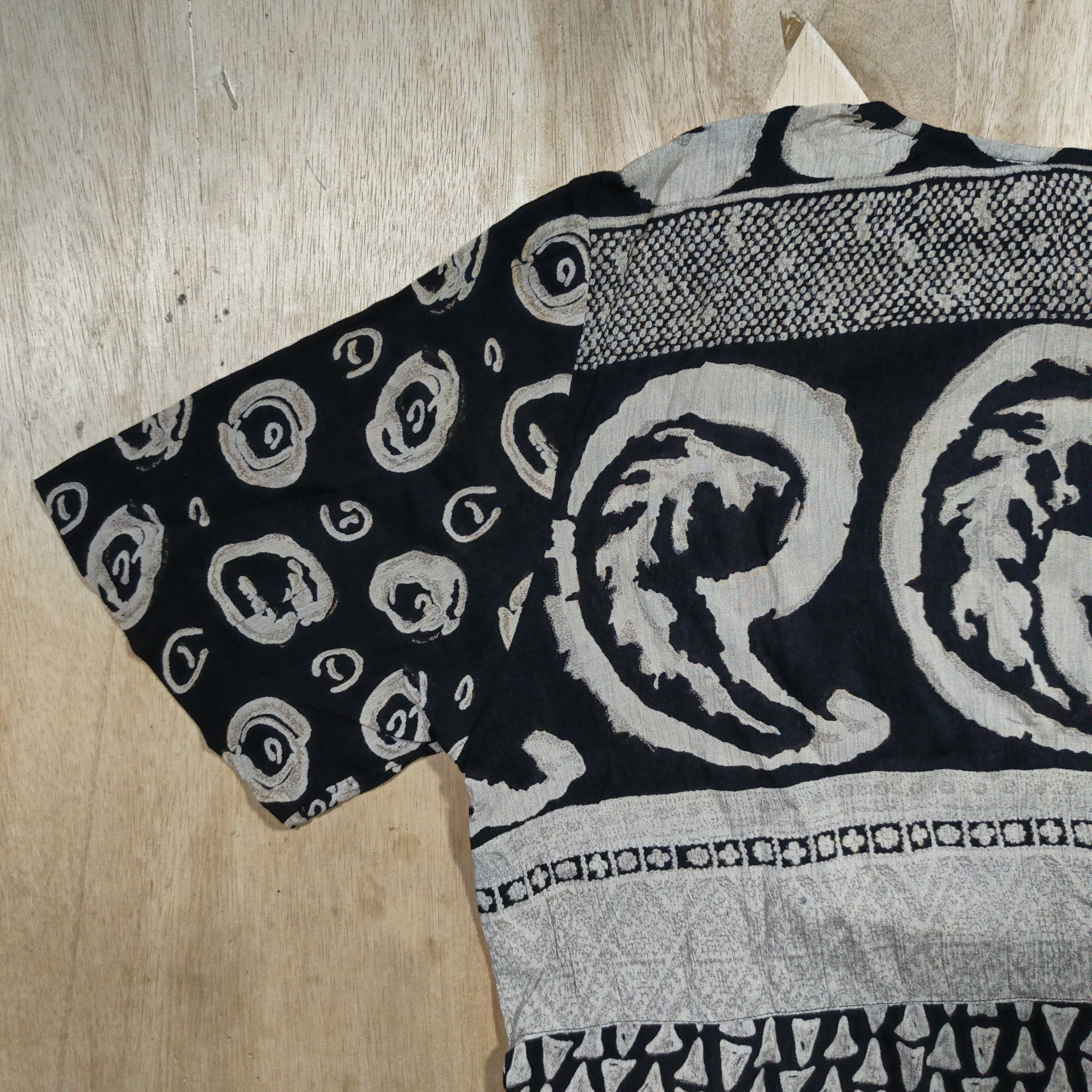 Other CAROLE LITTLE DRESSES Vintage Abstract AOP Rayon Size XL / US 12-14 / IT 48-50 - 9 Thumbnail