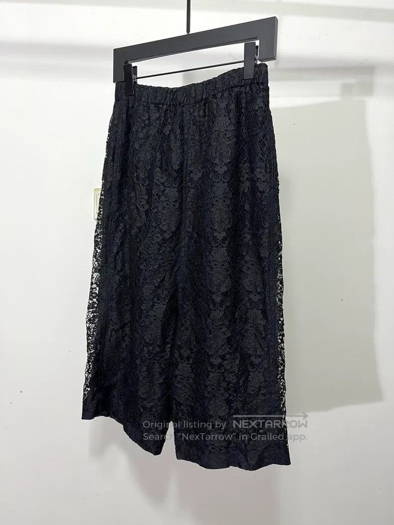 Comme des Garcons Comme Des Garcons size S Double-layered lace palazzo pants Size 23" - 2 Thumbnail
