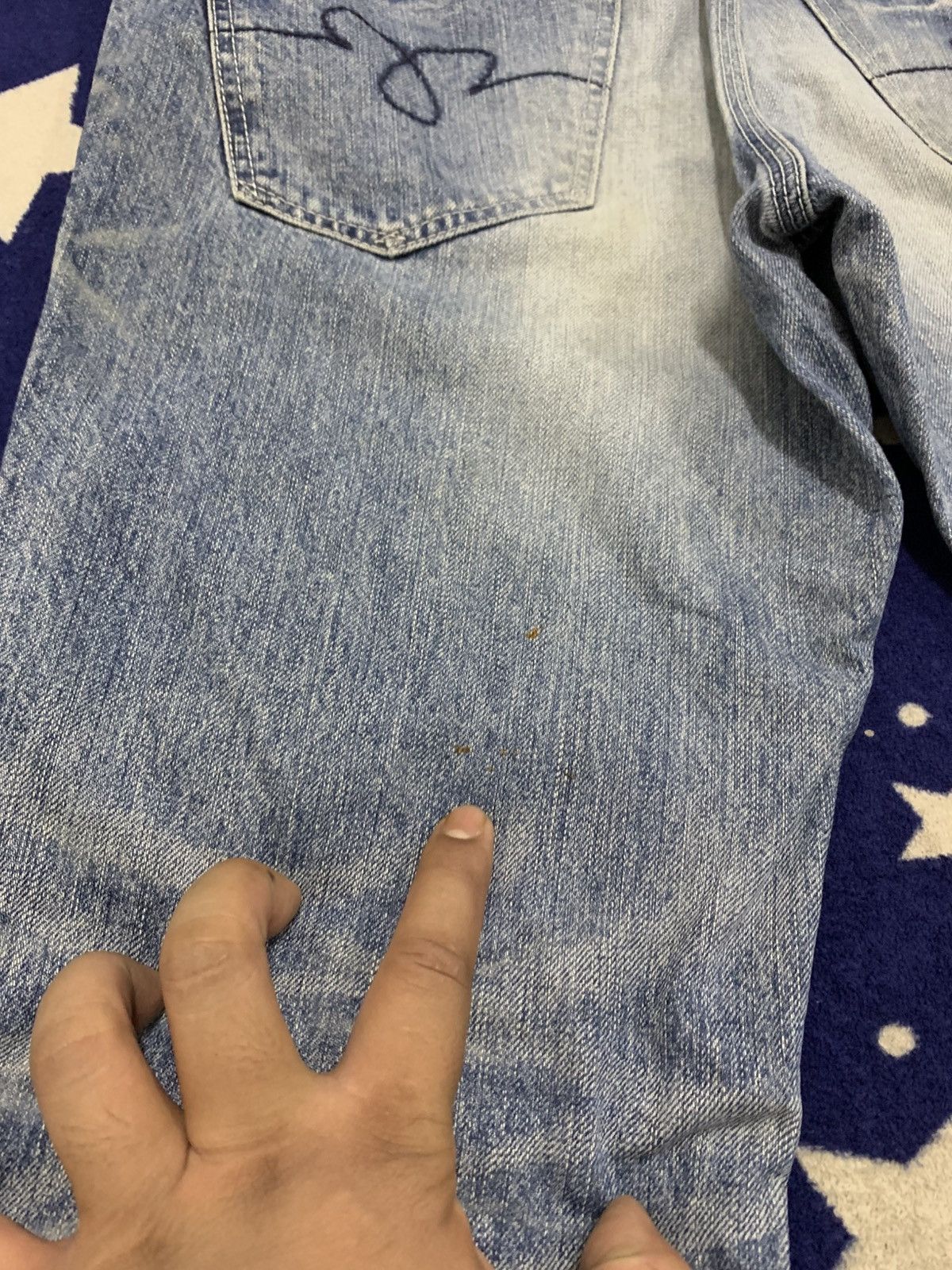 Japanese Brand Blue Way Garments Japan Vintage Denim Jeans Size US 33 - 20 Thumbnail