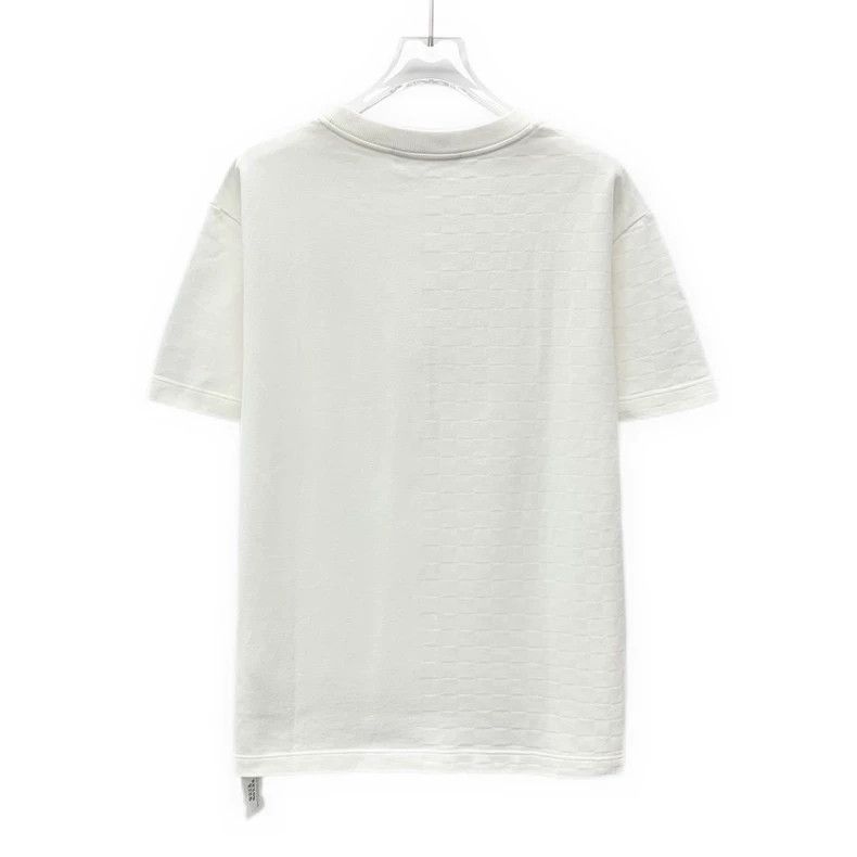 Louis Vuitton Louis Vuitton White dark checkerboard crewneck cotton shor Size US S / EU 44-46 / 1 - 2 Thumbnail
