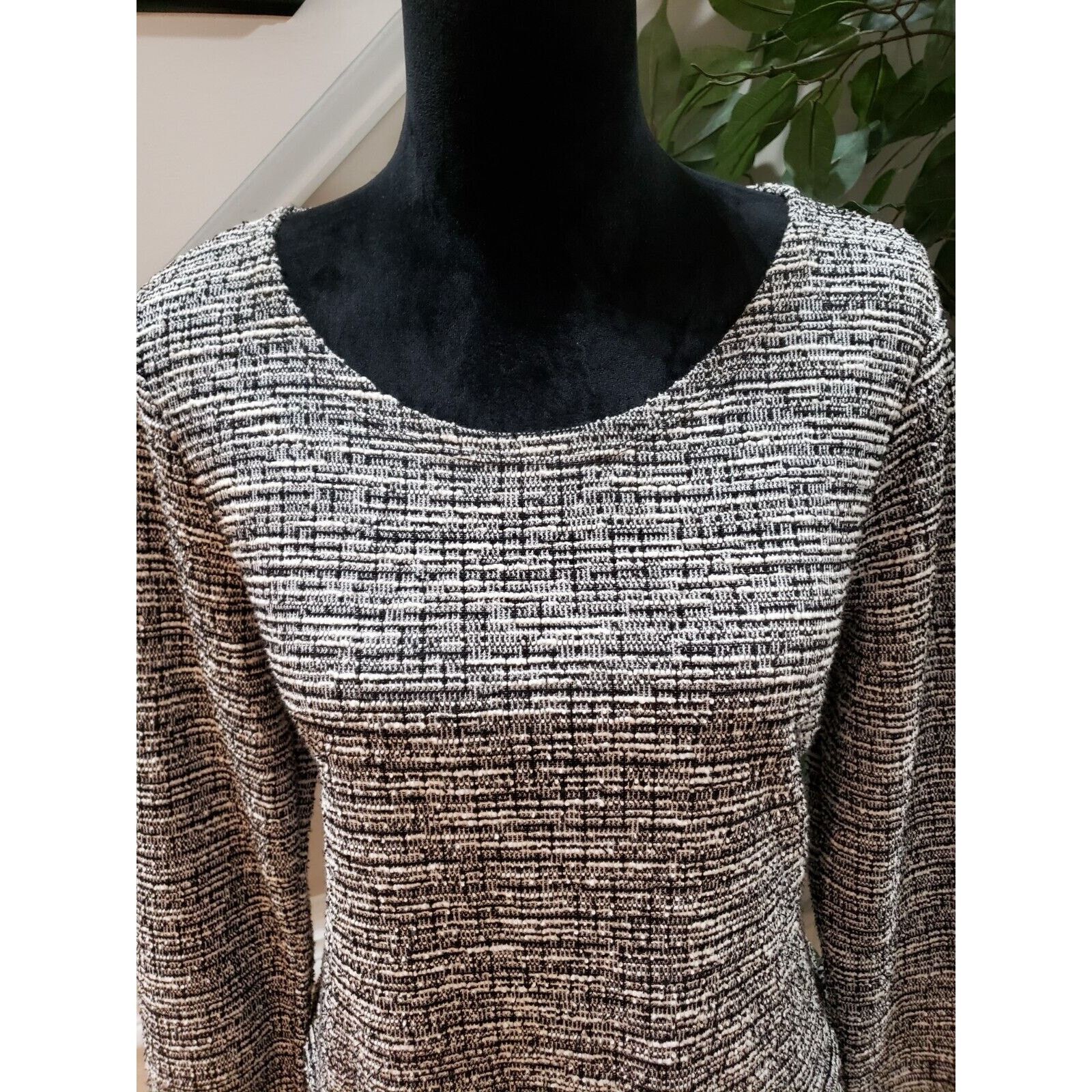 Other Cato Polyester Round Neck Long Sleeve Top Blouse Medium Size M / US 6-8 / IT 42-44 - 4 Thumbnail