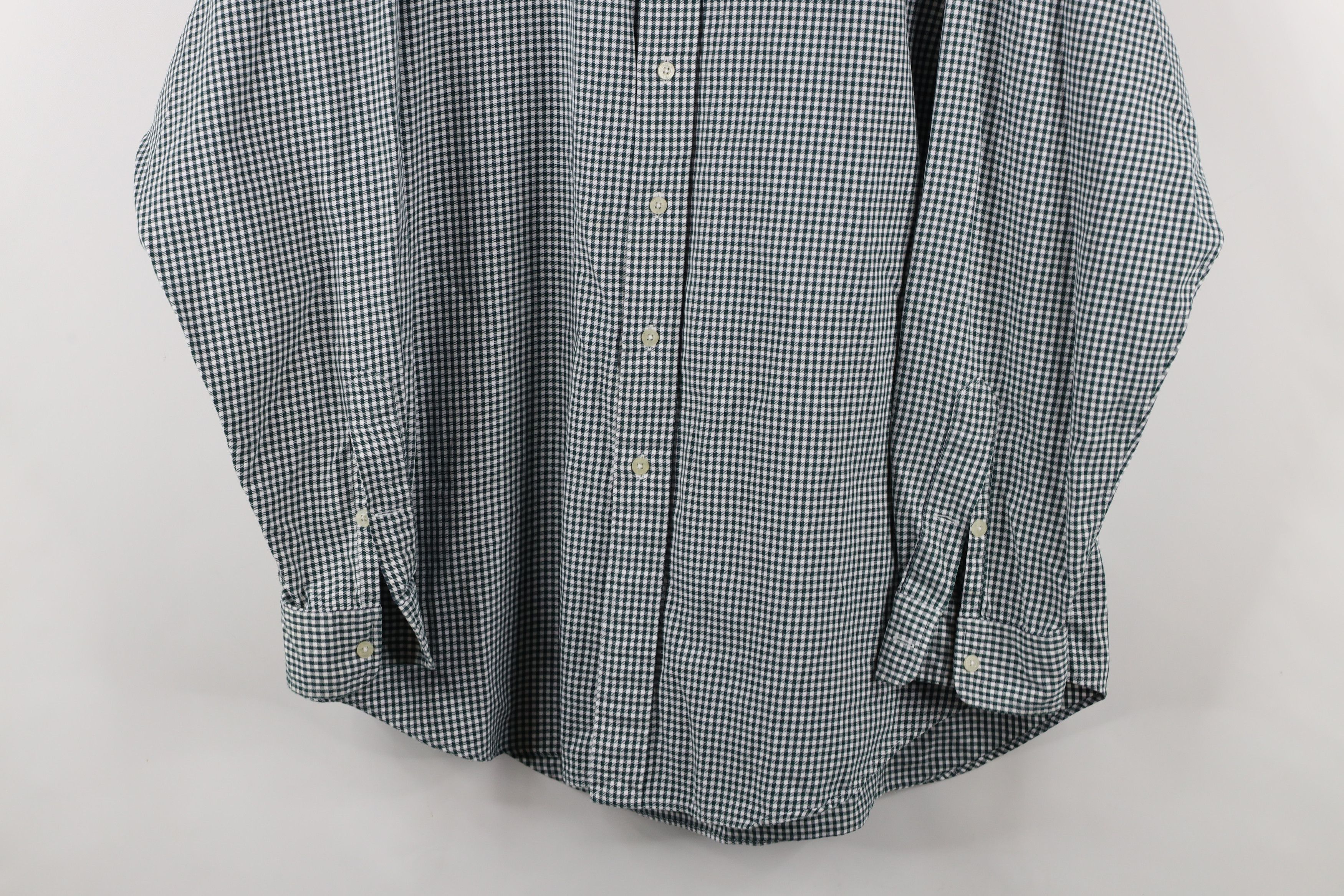 Ralph Lauren × Vintage Vintage Ralph Lauren Golf Gingham Collared Button Down Shirt Size US L / EU 52-54 / 3 - 3 Thumbnail