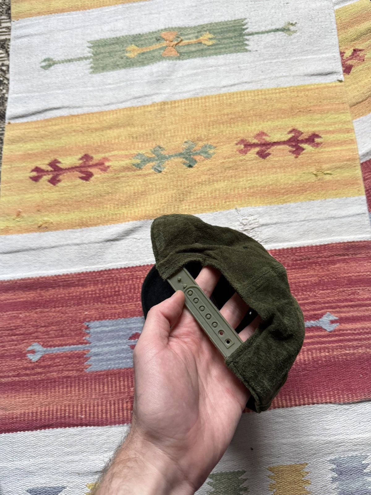 HOMME BOY CO. Vintage 00’s Home Boy y2k Skateboarding Suede Hat Size ONE SIZE - 5 Thumbnail