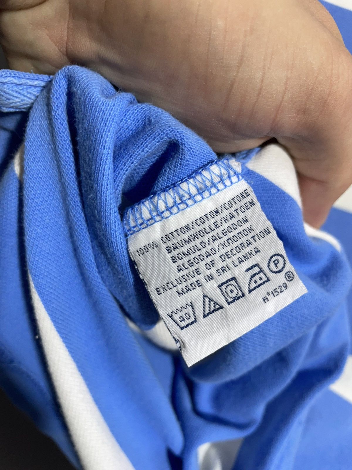 Polo Ralph Lauren Vintage Polo Ralph Lauren Stripped Polo Tshirt size M Size US M / EU 48-50 / 2 - 10 Thumbnail